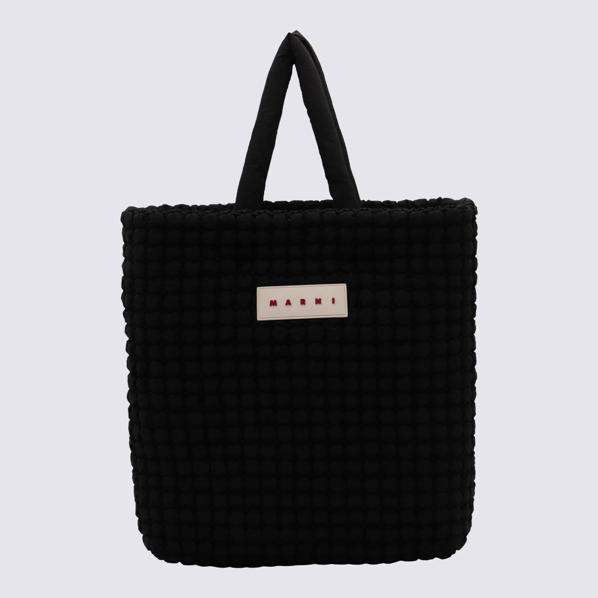 Marni Black Cotton Totes