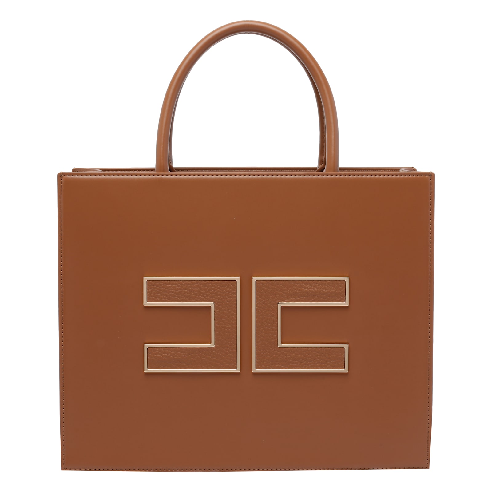 Elisabetta Franchi Logo Tote Bag