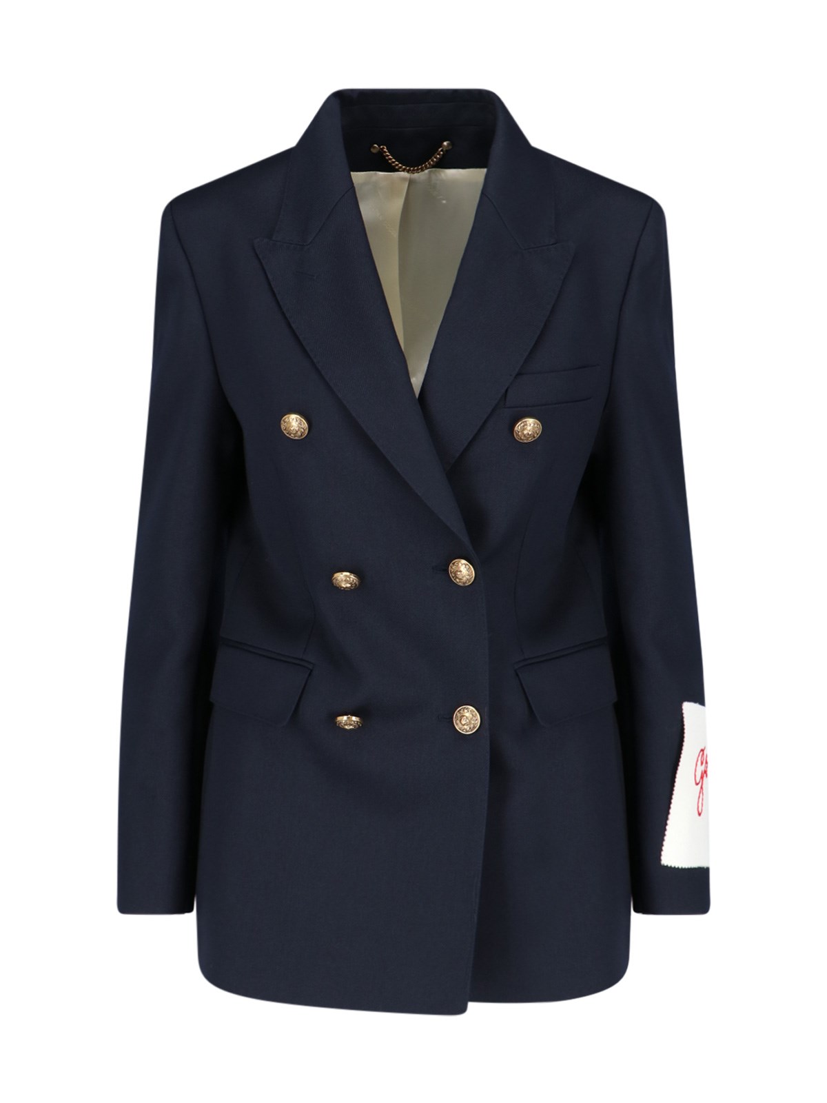 Golden Goose Double-Breasted Embossed Buttons Blazer