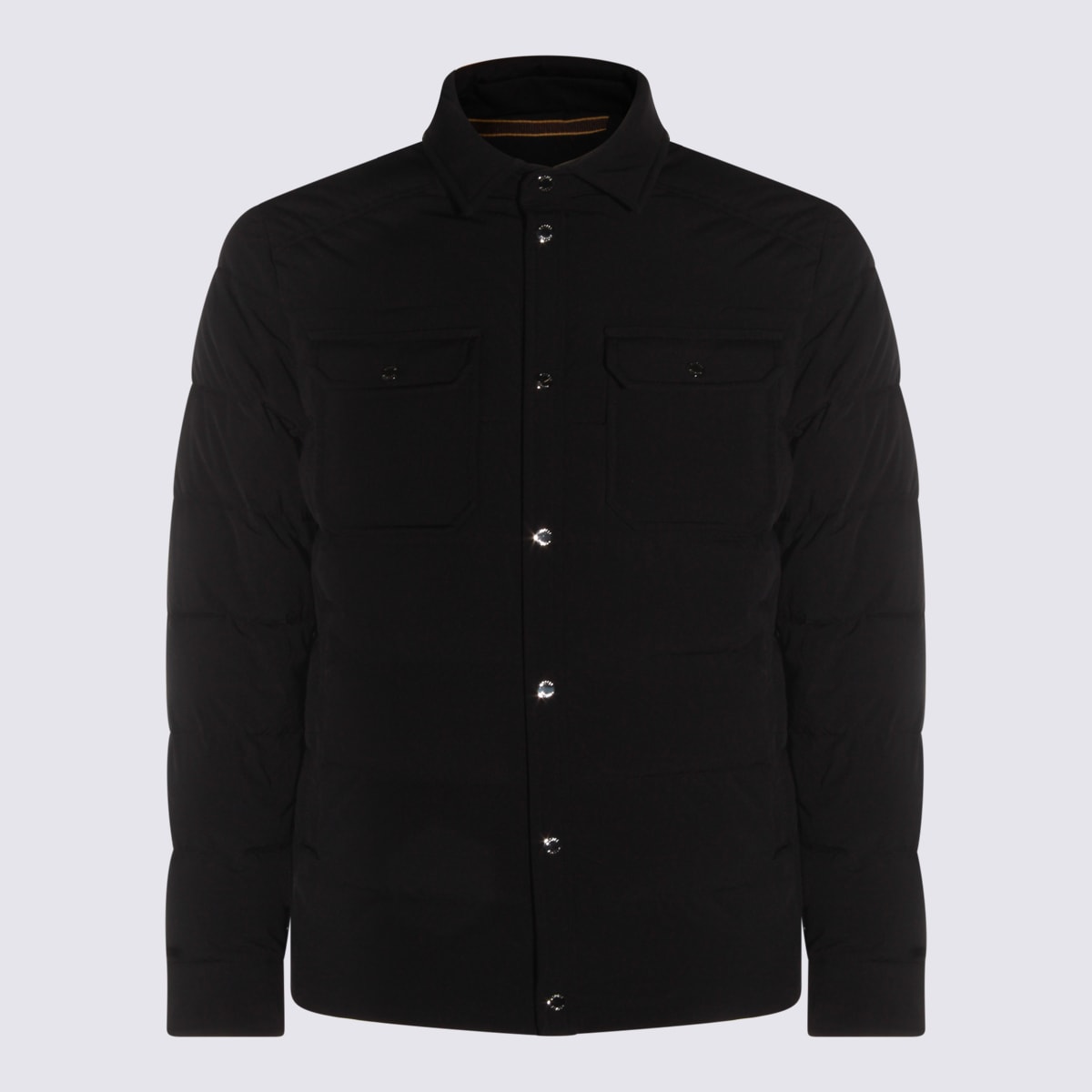 Moorer Dark Blue Veton Down Jacket