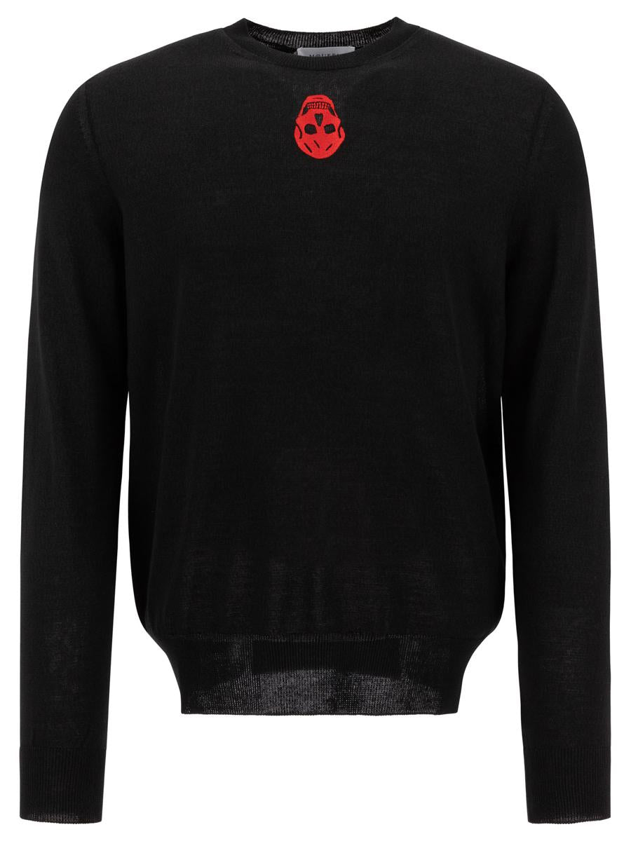 Alexander McQueen “倒置骷髅头”卫衣