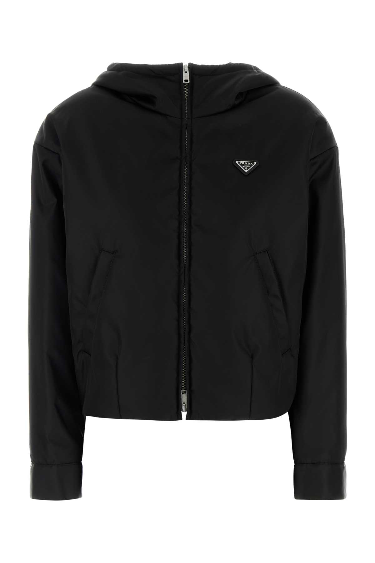 Prada Black Re-nylon Padded Jacket