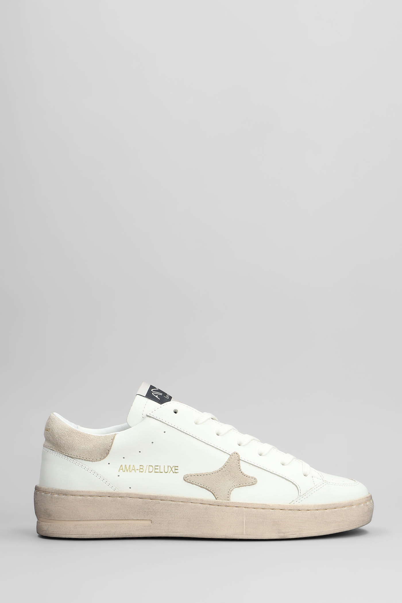 AMA-BRAND Sneakers In White Leather