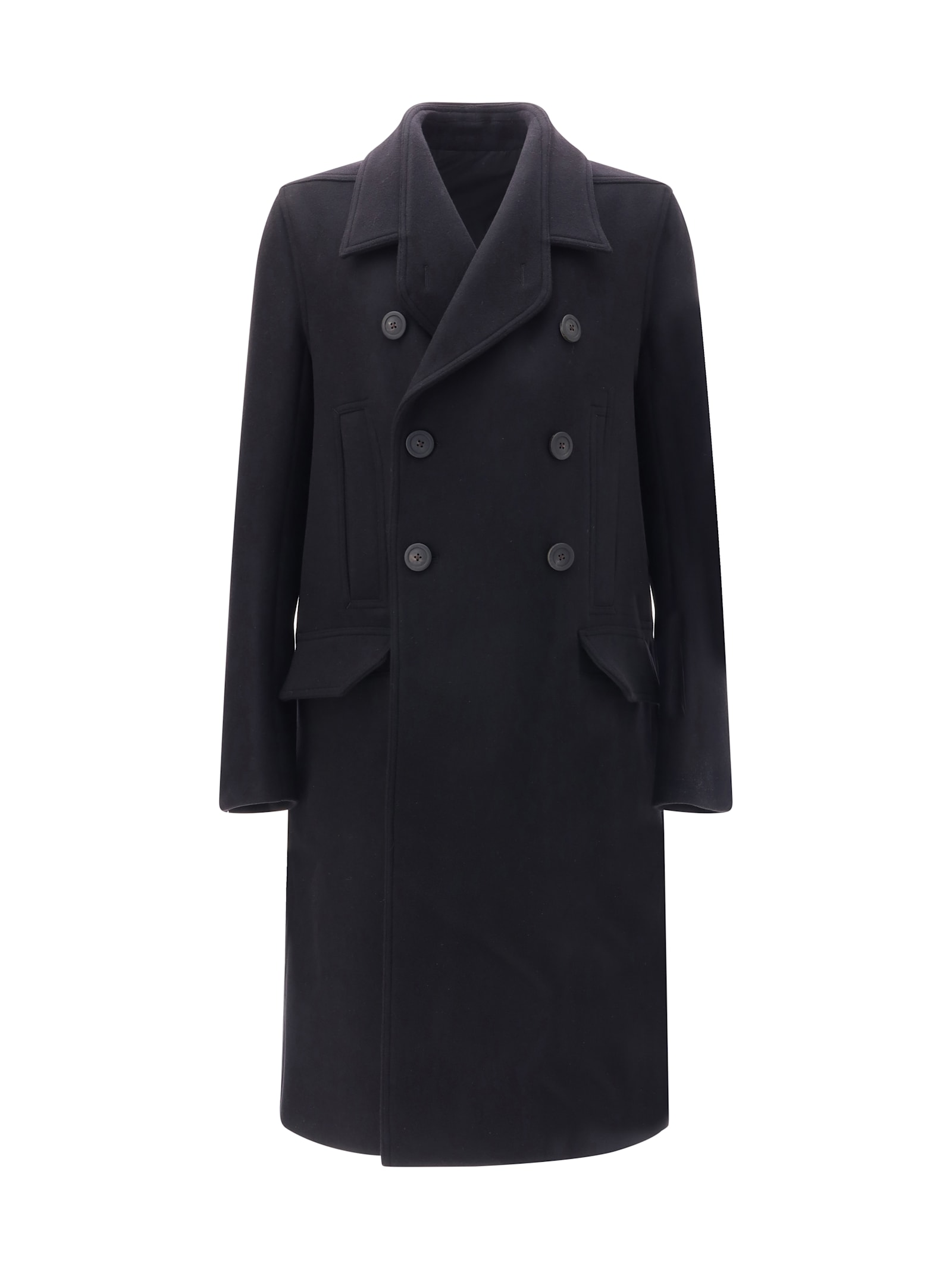 Rick Owens Officer Long Coat