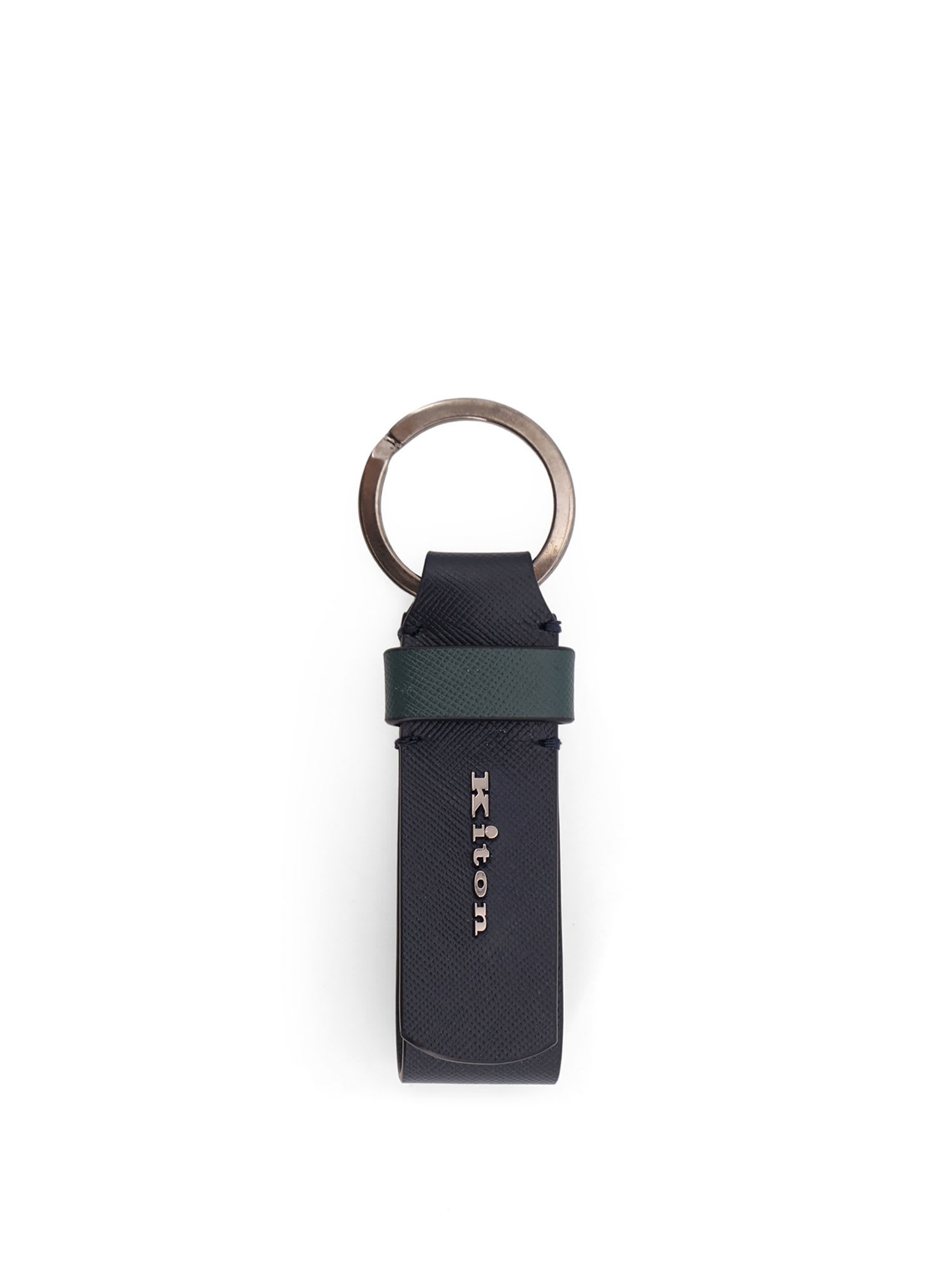 Kiton Leather Keyring