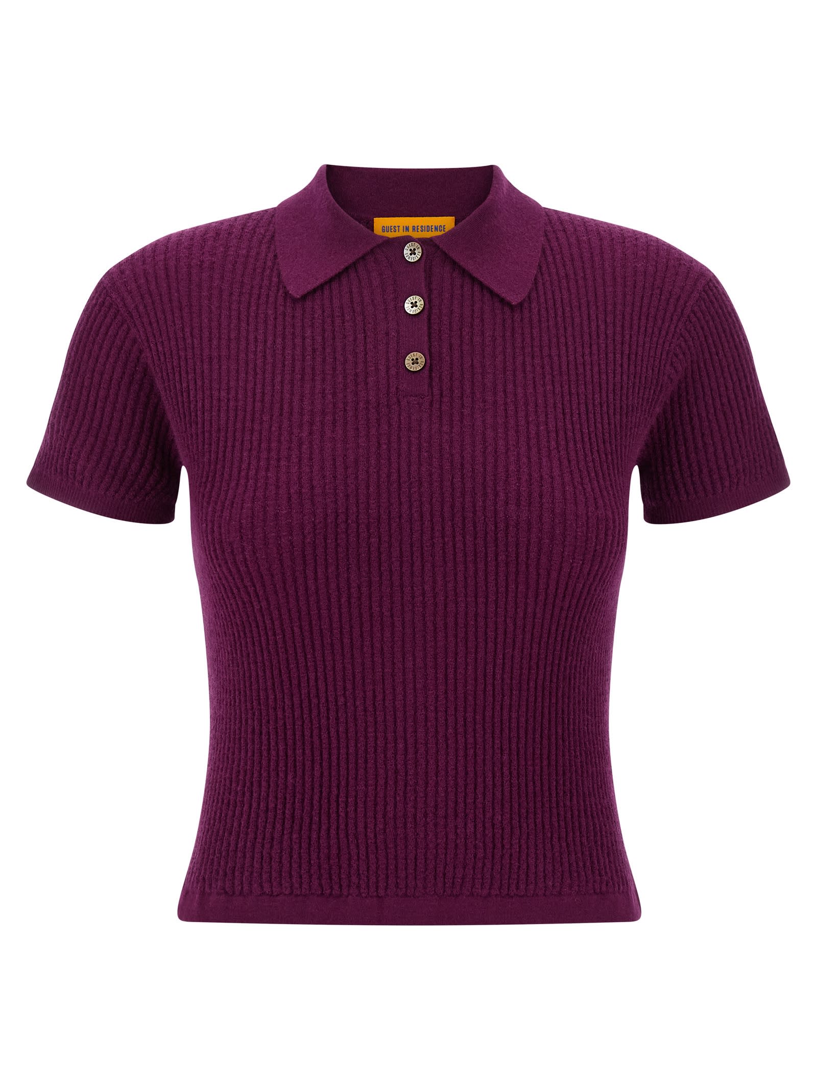 Guest in Residence shrunken Polo Shirt