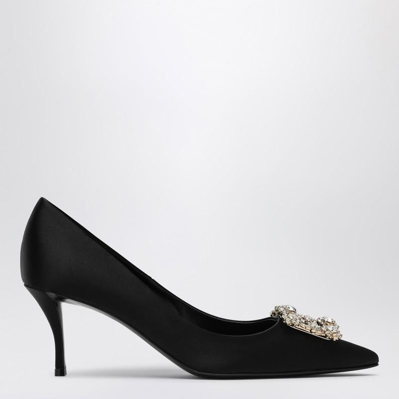 Roger Vivier Satin Efflorescence Décolletés