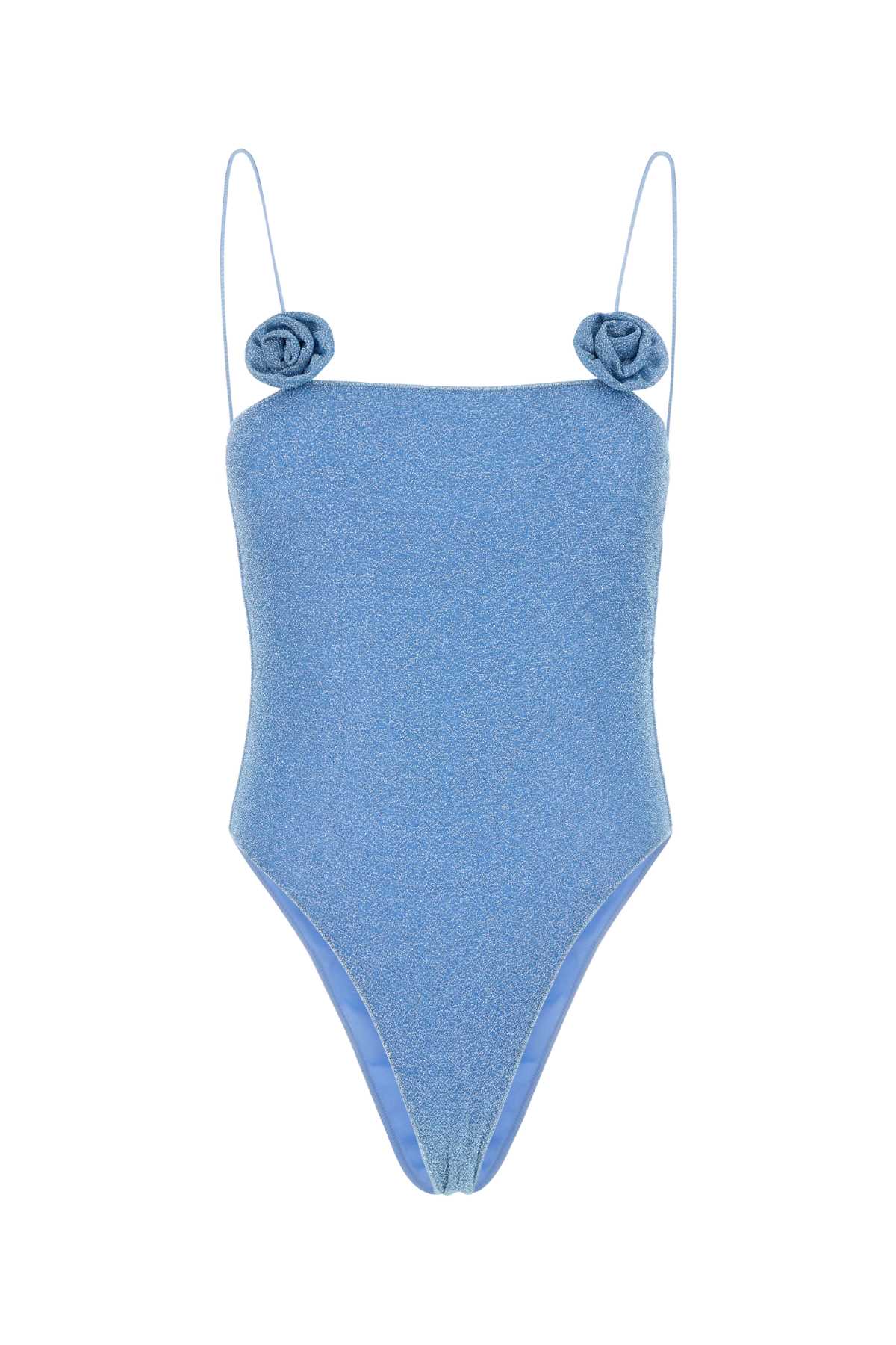 Oseree Light-blue Nylon Blend Swimsuit