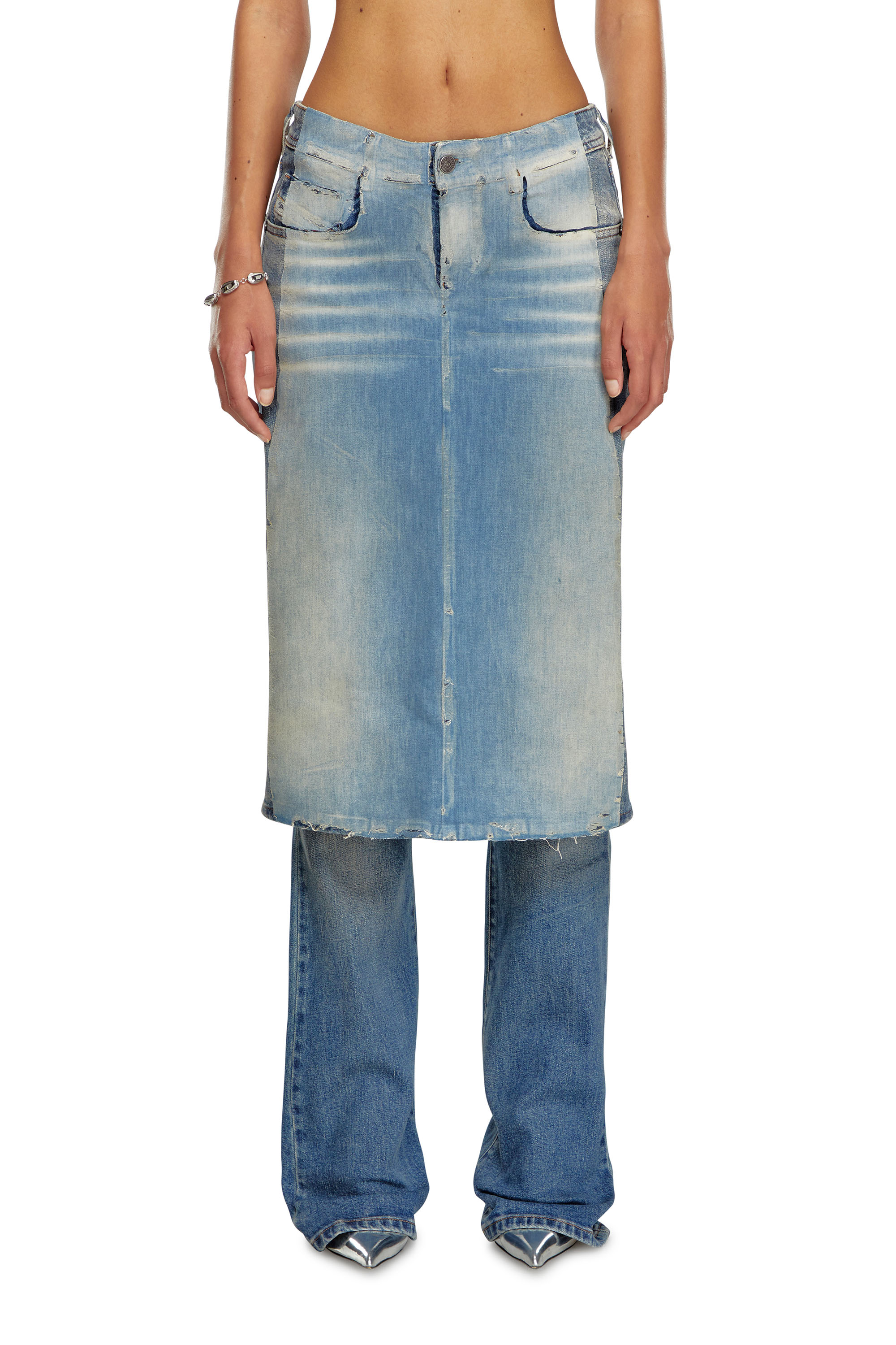 Diesel - Bootcut Jeans - D-Sel - Jeans - Woman - Blue