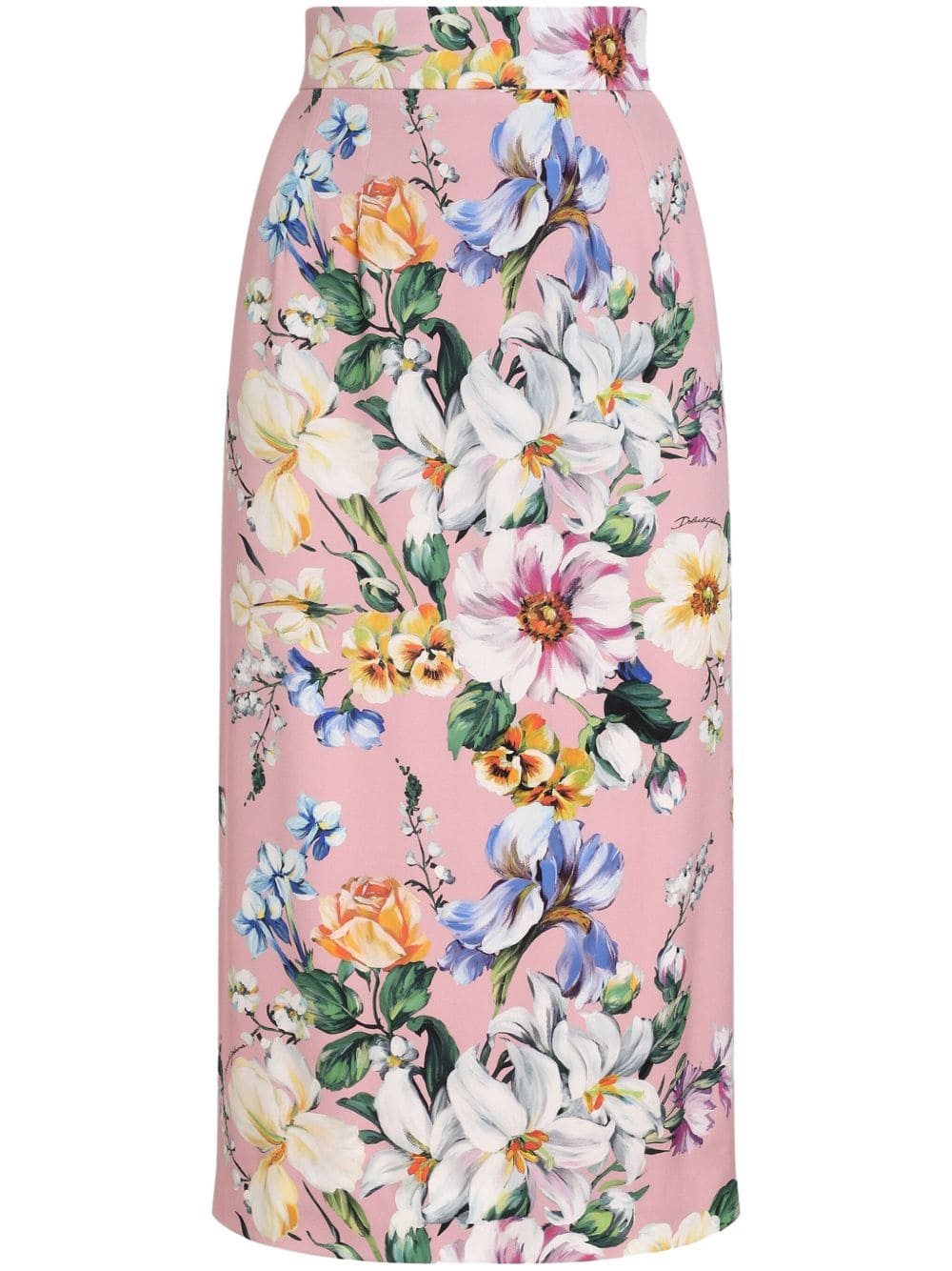 Dolce & Gabbana Gonna Tubino St Mix Fiori