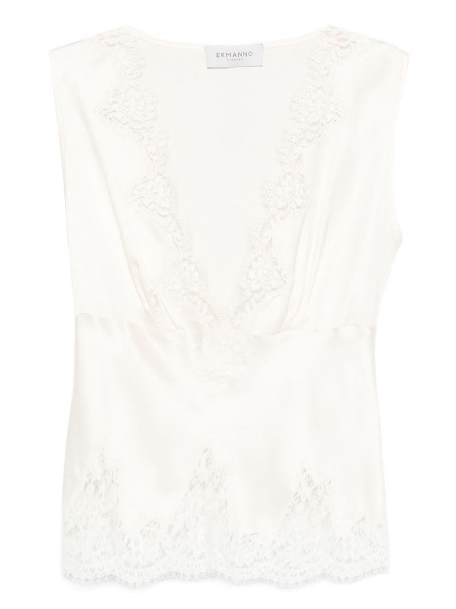 Ermanno Firenze Top Beige