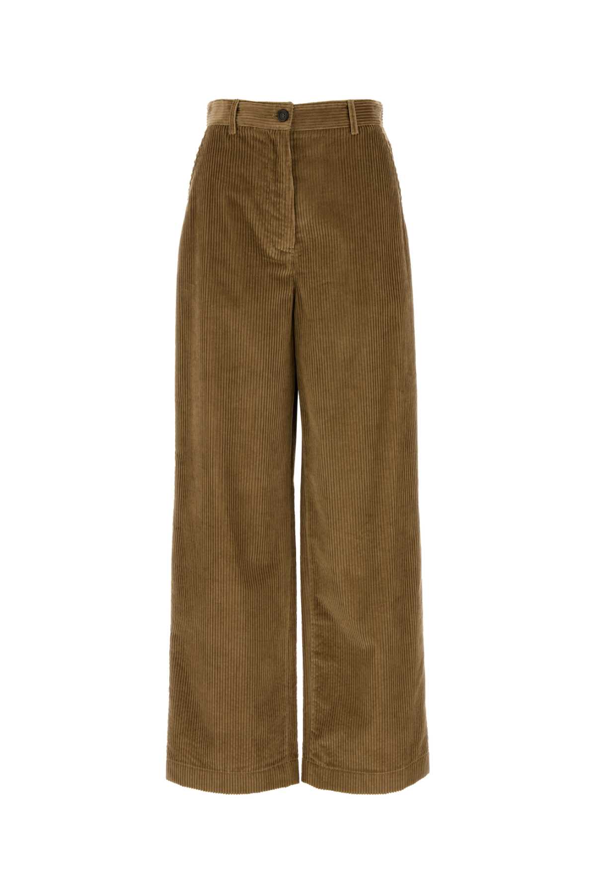 Miu Miu Camel Corduroy Pant