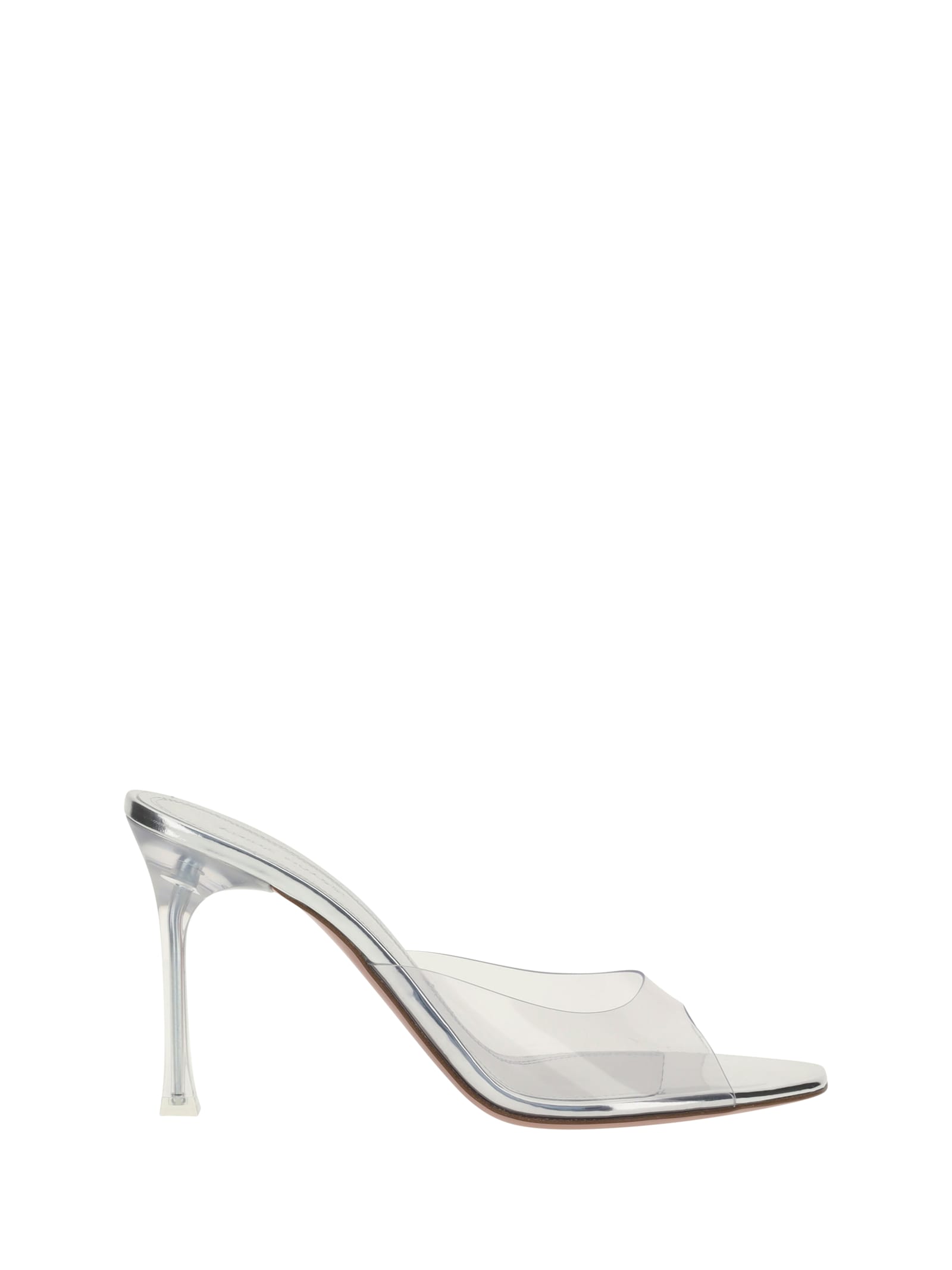 Amina Muaddi Alexa Glass Sandals