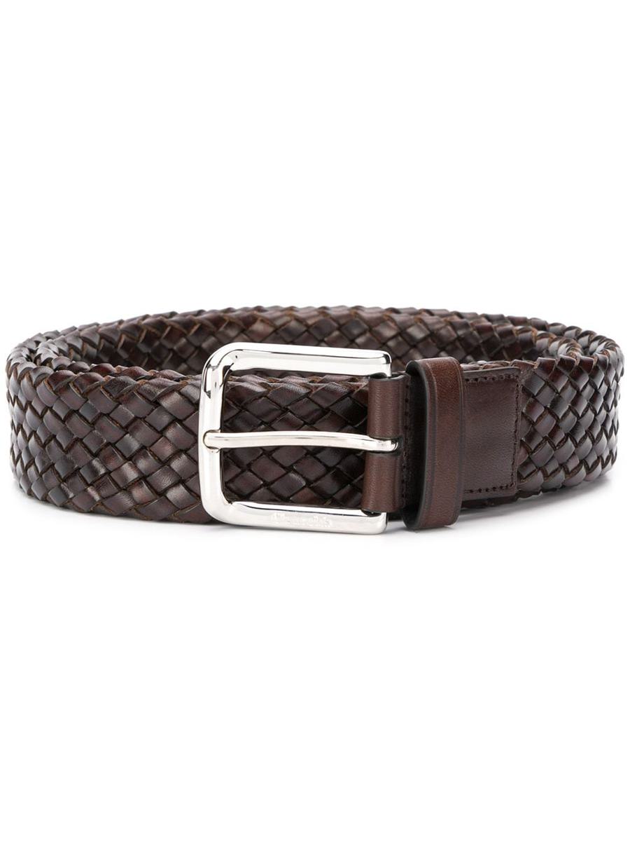 Church'S Polished Binder Weave Belt Accessories