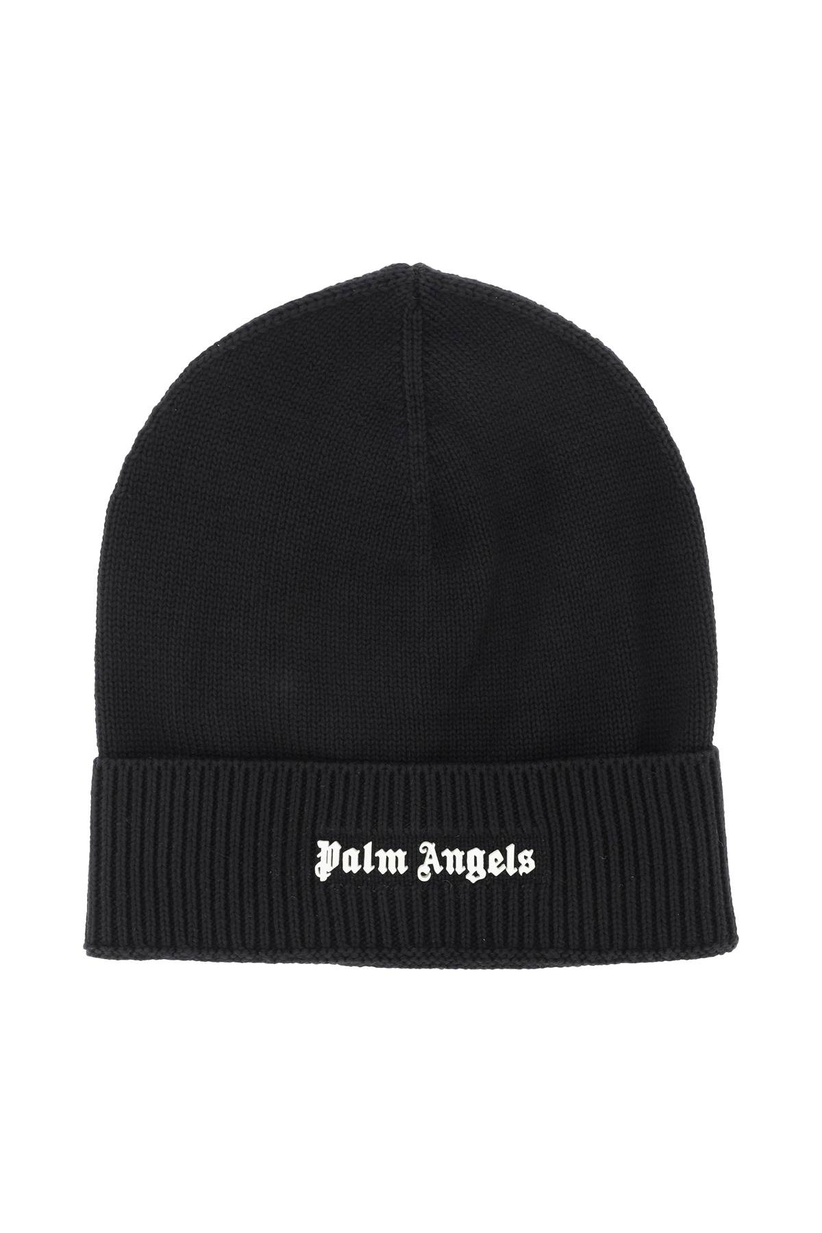 Palm Angels Cotton Beanie Hat