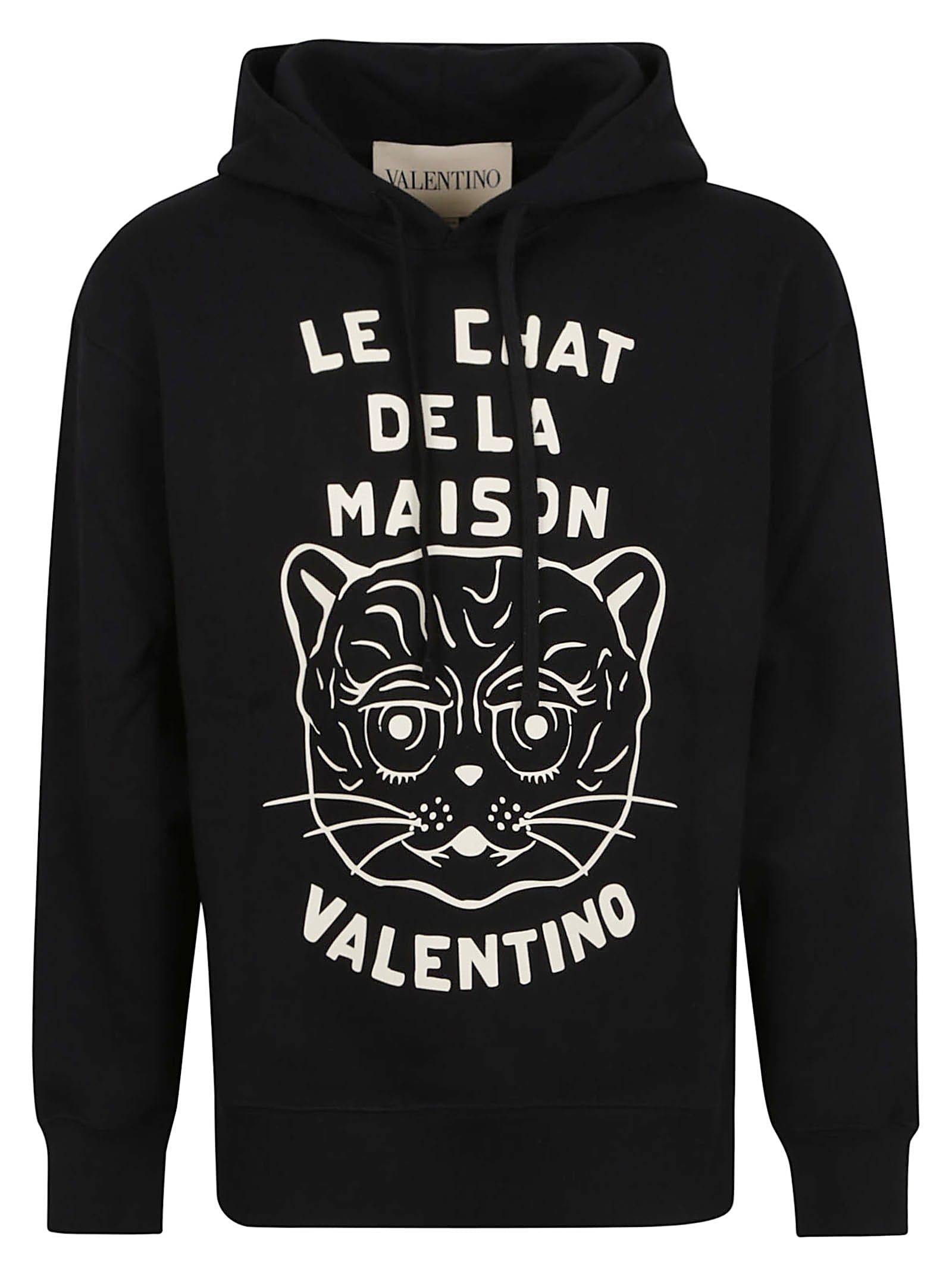Valentino Garavani Jersey Felpa Le Chat De La Maison