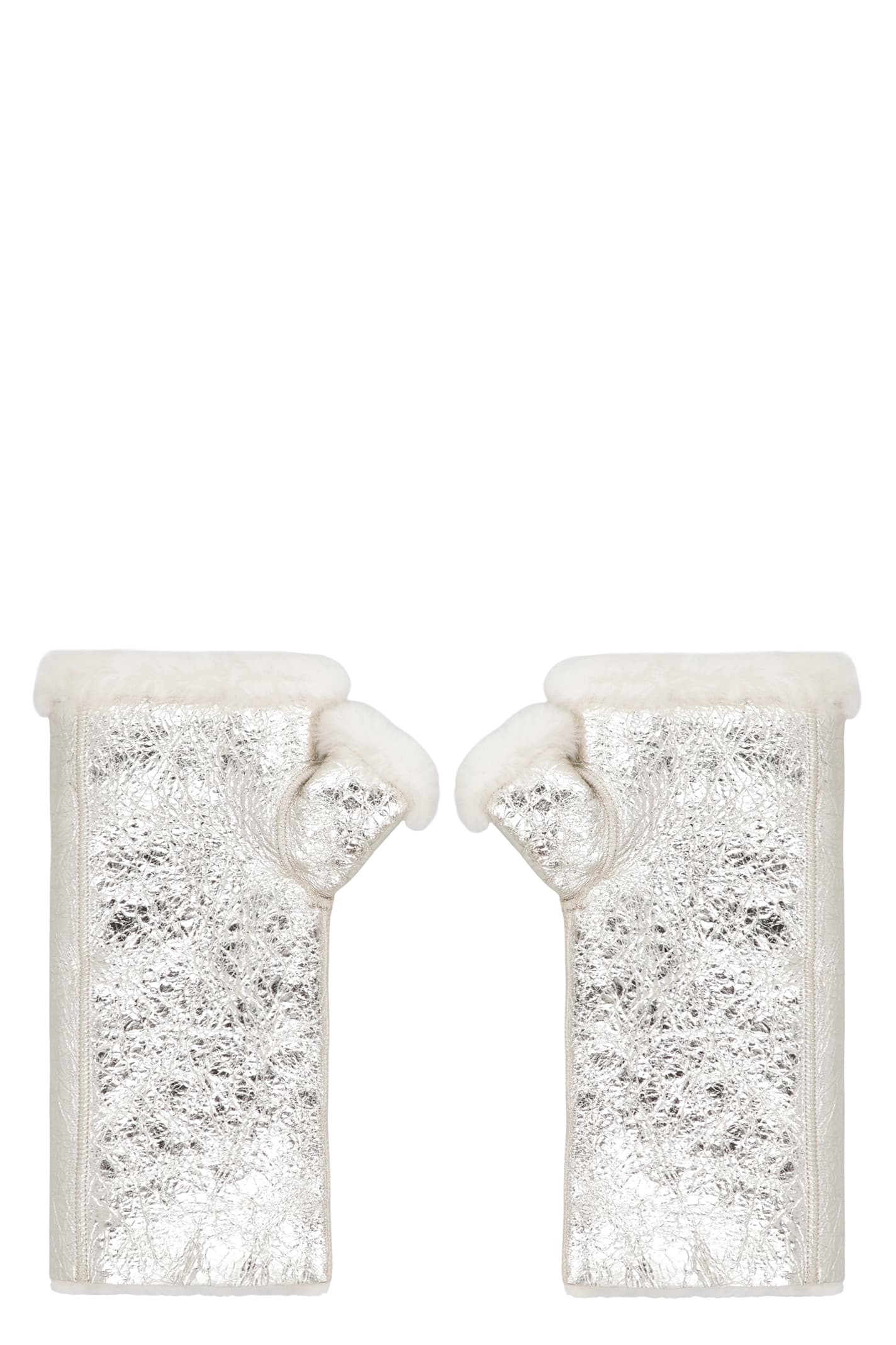 Yves Salomon Leather Gloves