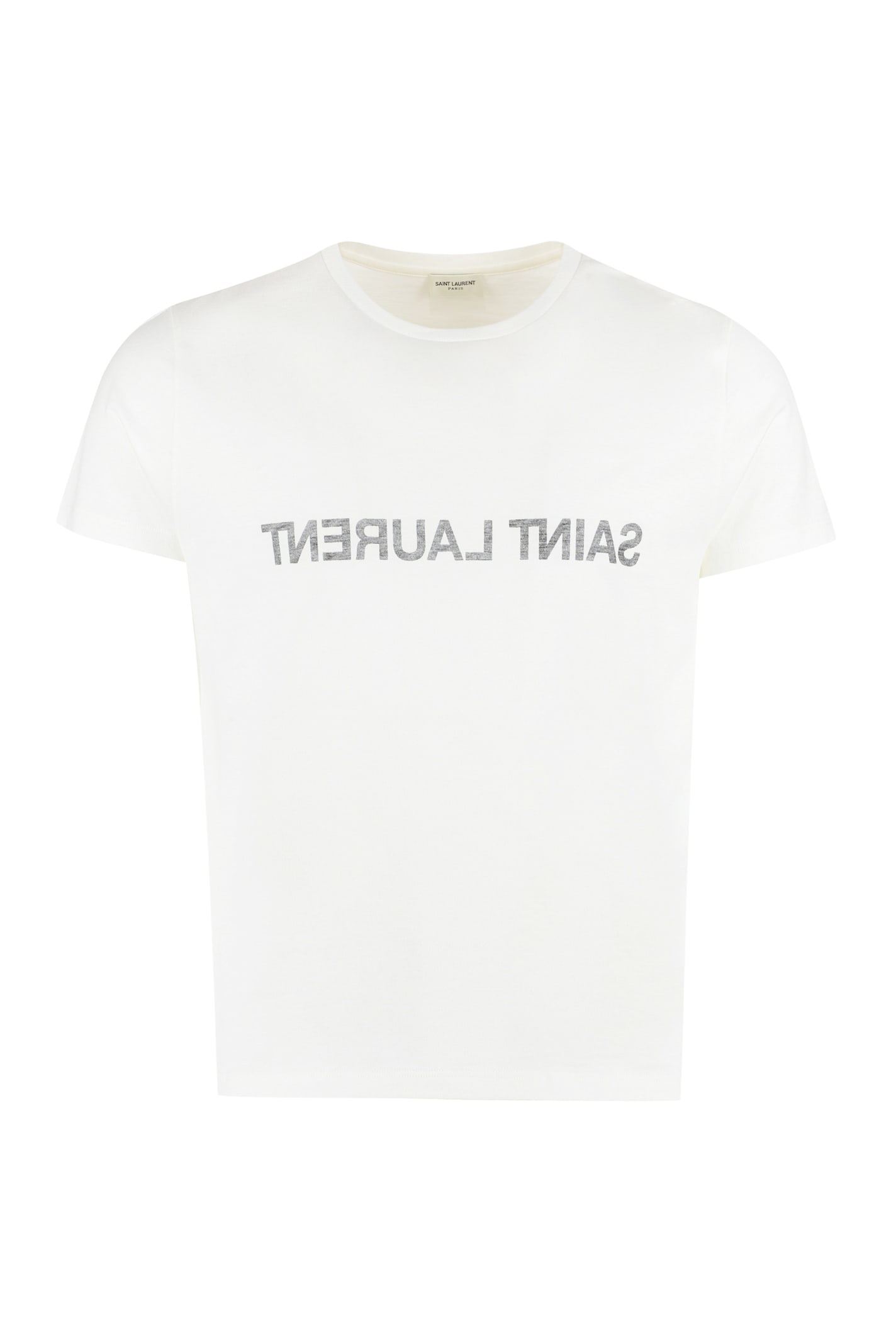 Saint Laurent Cotton Crew-neck T-shirt