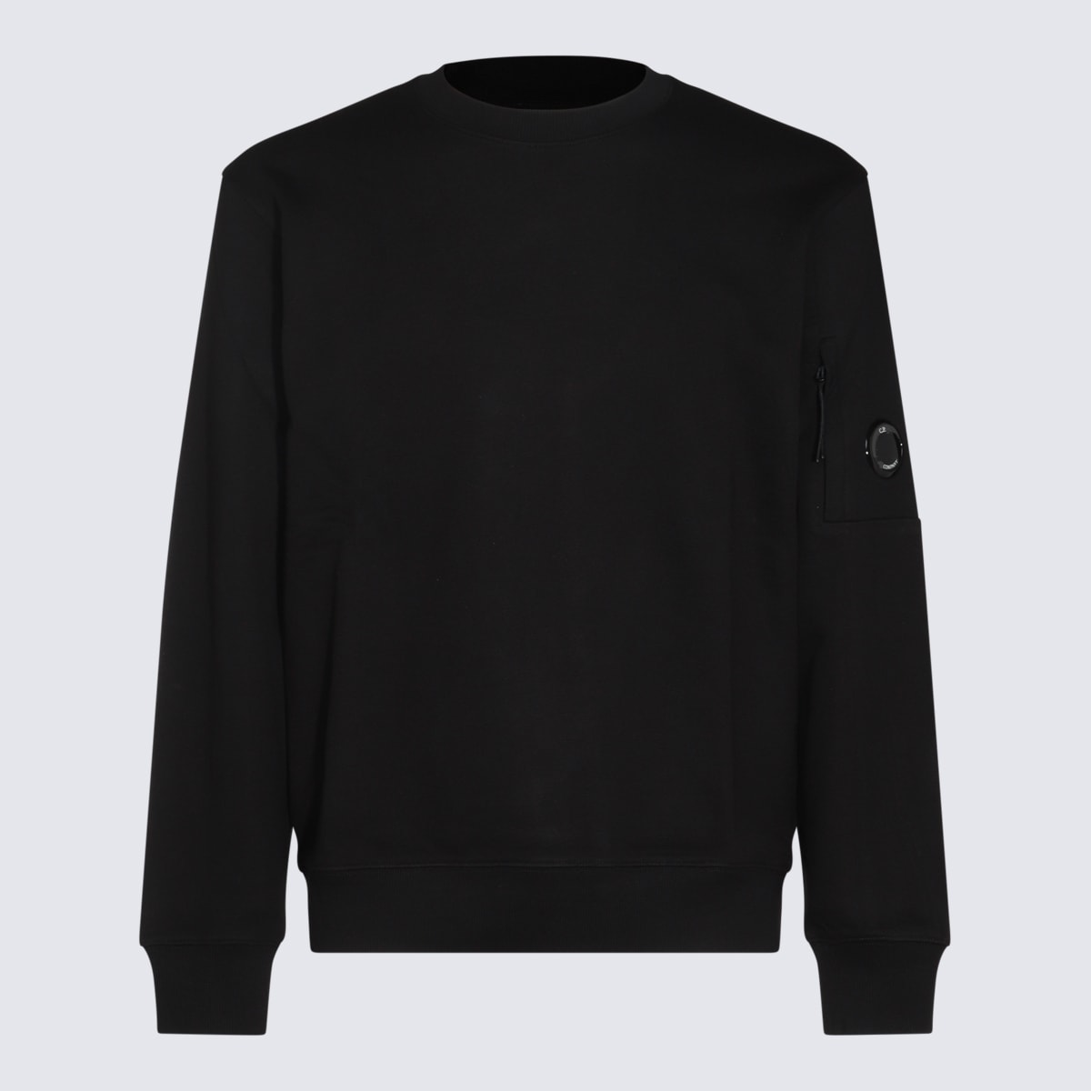 C. P. Company Black Cotton Sweatshirt