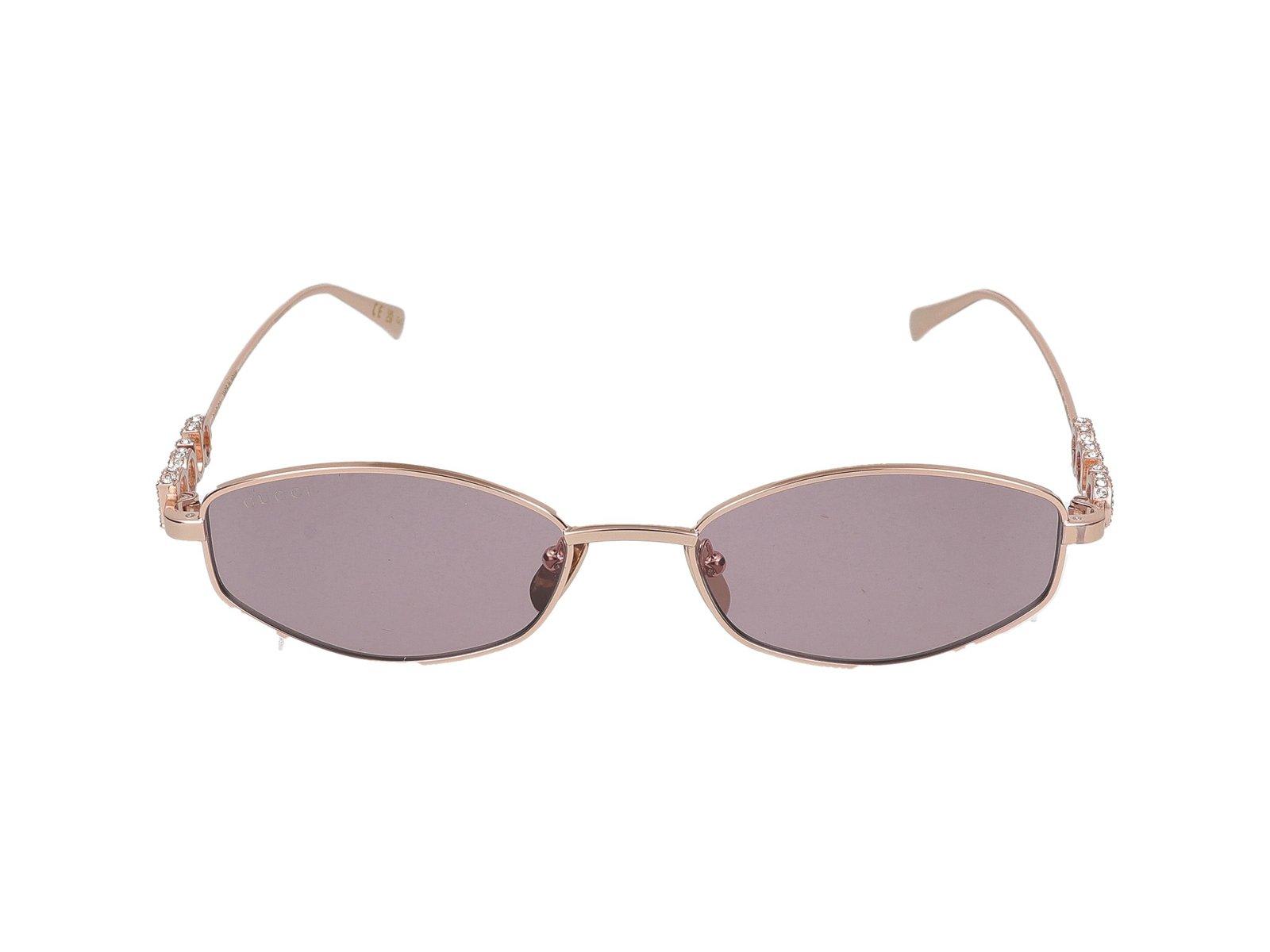 Gucci Eyewear Oval Frame Sunglasses