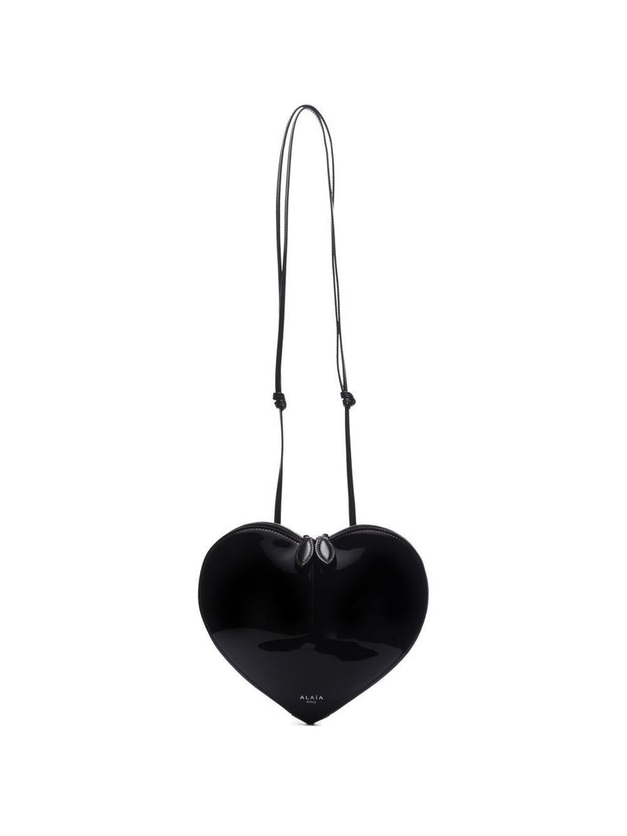 Alaïa Le Caur In Patent Calfskin Bags