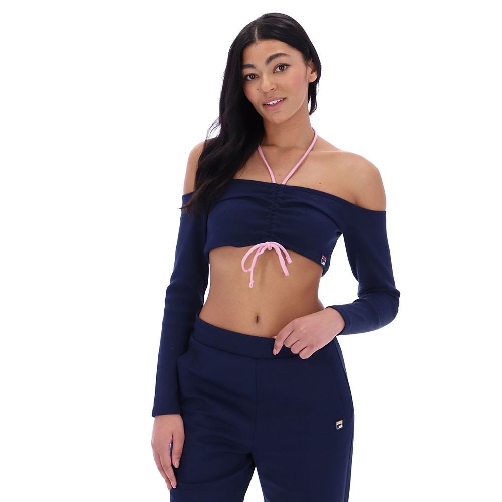 Frankie Long Sleeve Crop Top