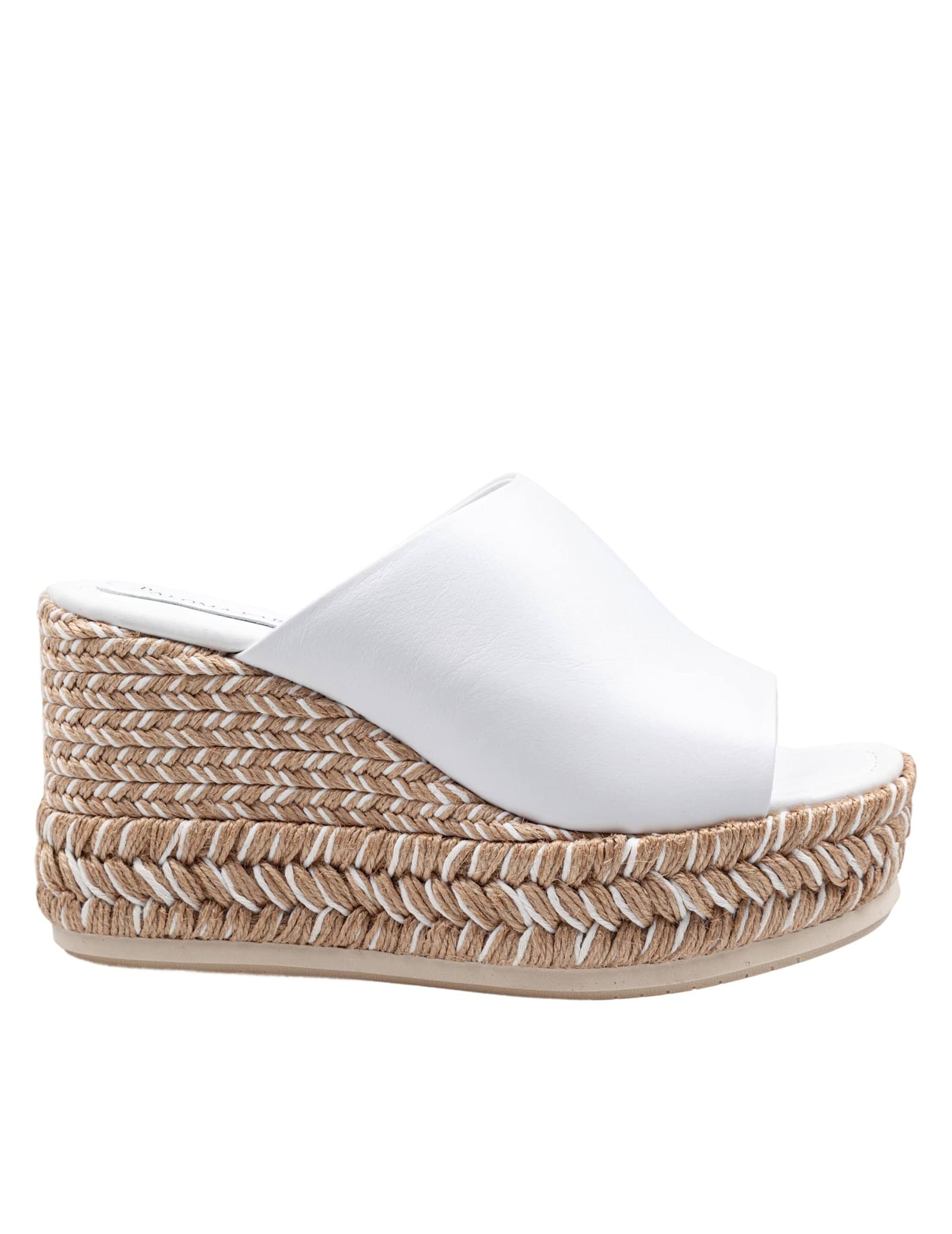 Paloma Barceló Paloma Alide Sandal In Leather With Rope Wedge