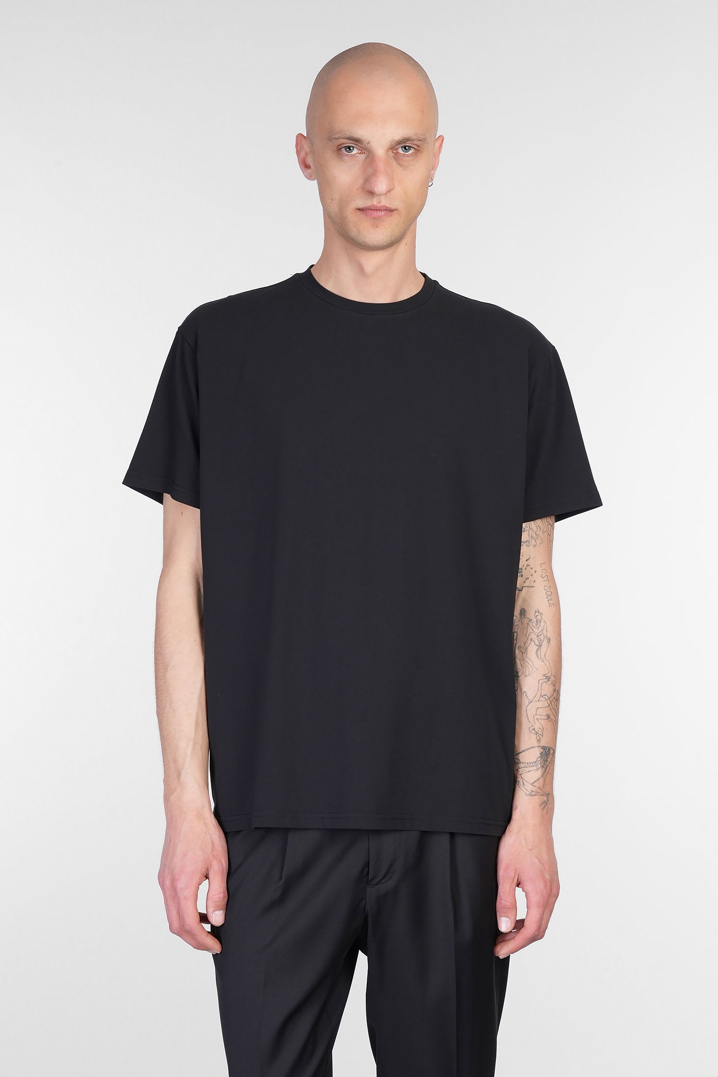 Low Brand B150 T-shirt In Black Cotton