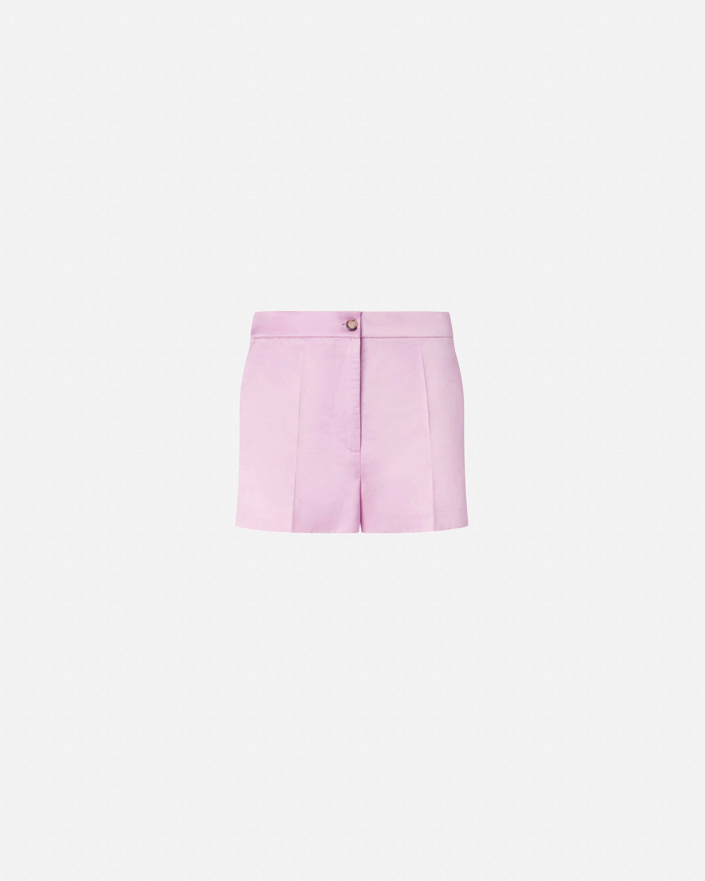Pinko, Short en lin mélangé, Mauve clair de lune, 36