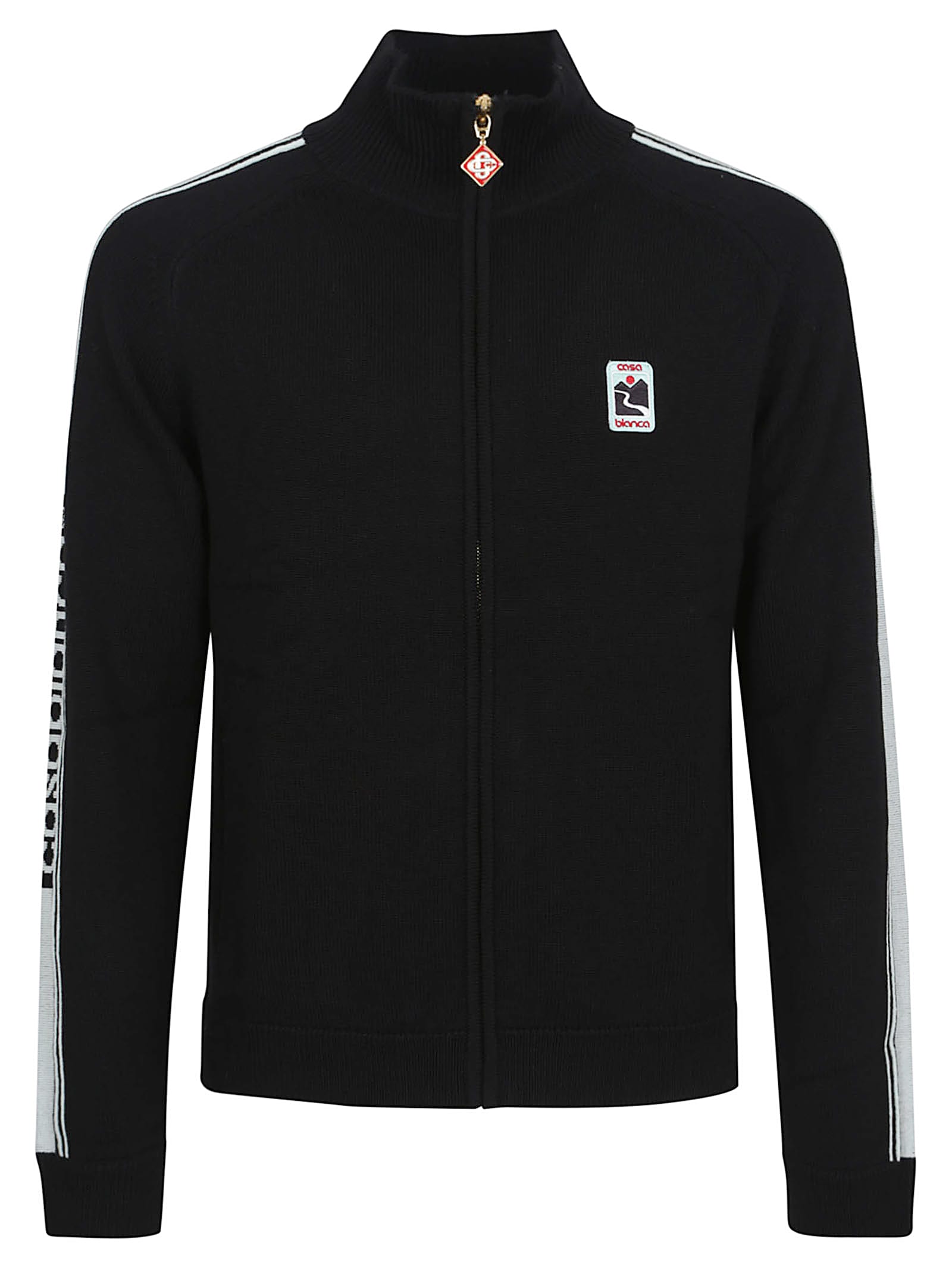 Casablanca Merino Zip Up