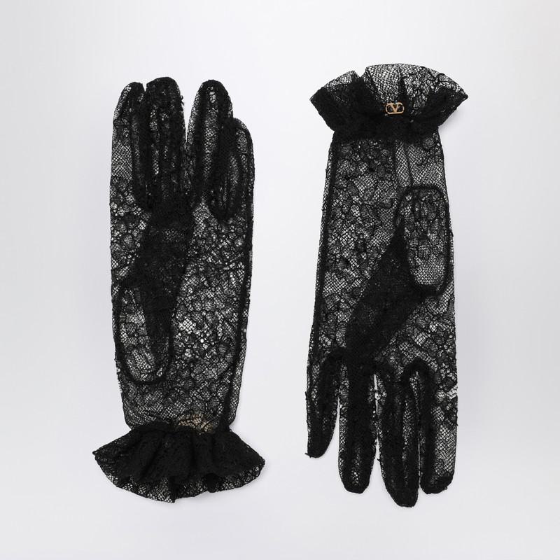 Valentino Garavani Lace Vlogo Signature Gloves
