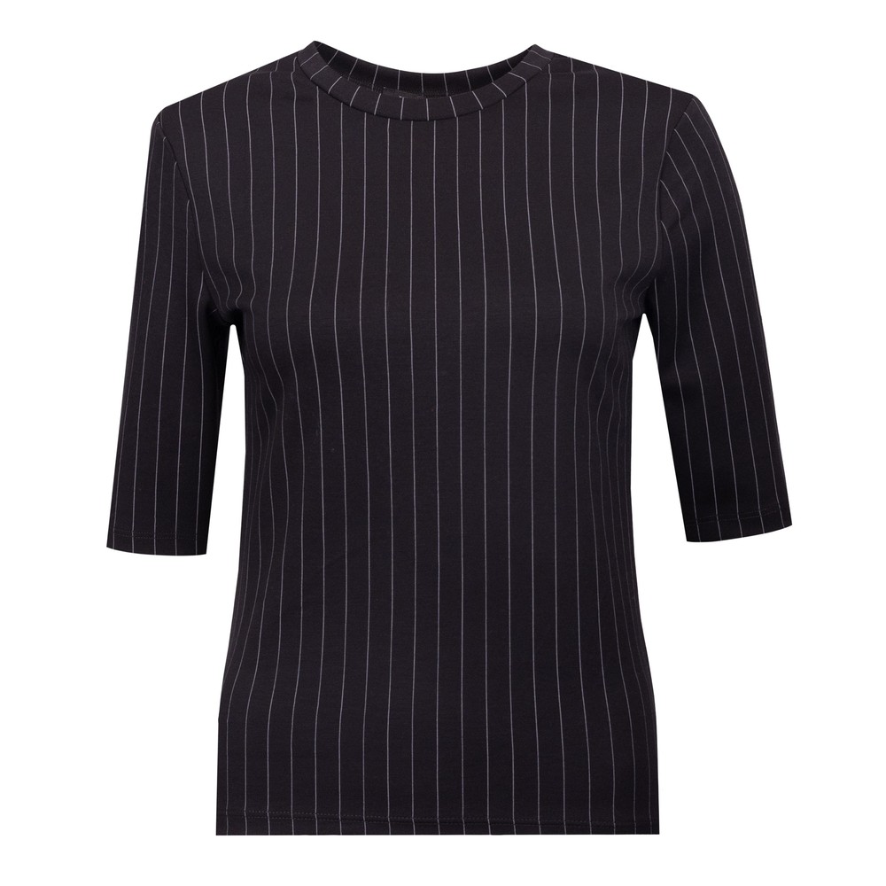 Regina Jersey Shoulder Pad Top