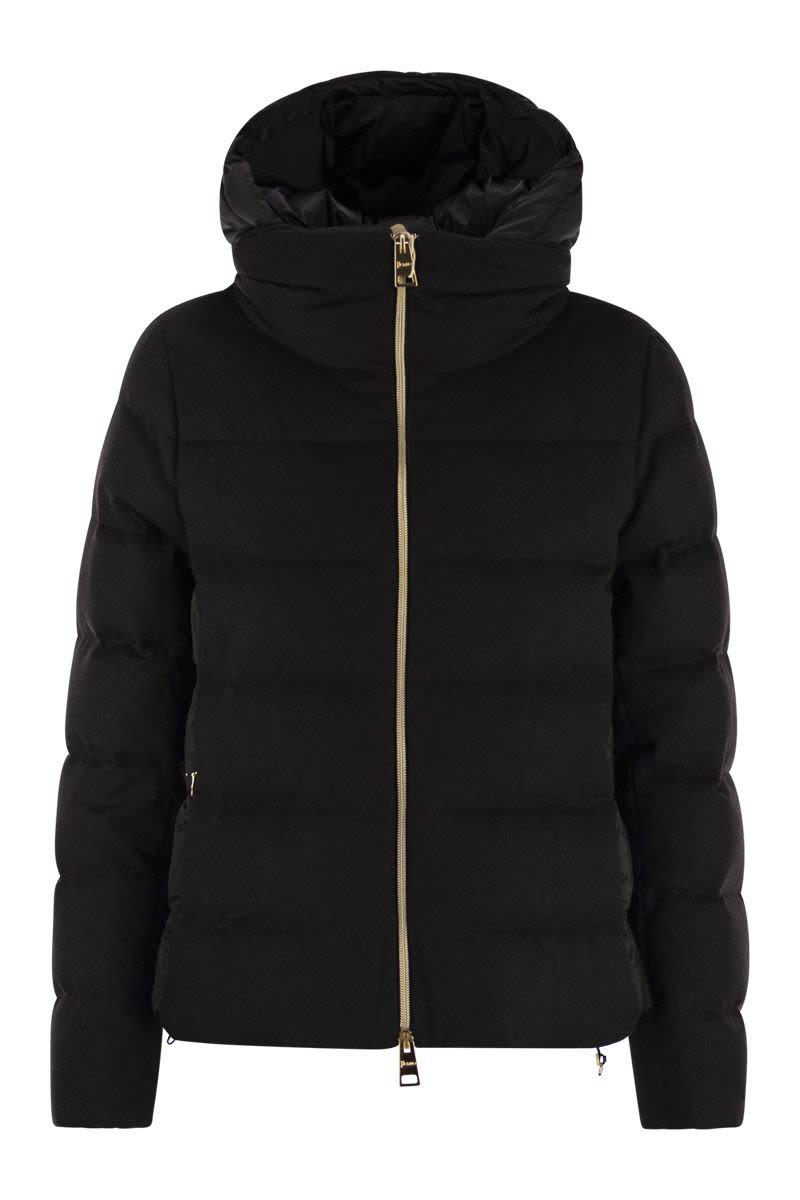 Herno Resort Silk And Cashmere Down Jacket