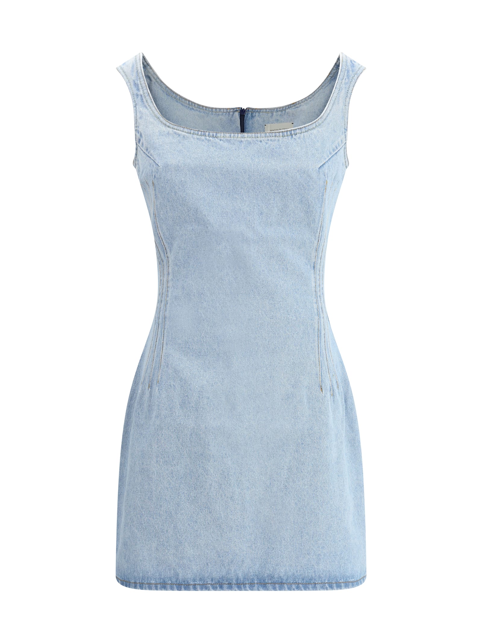 Magda Butrym Denim Mini Dress