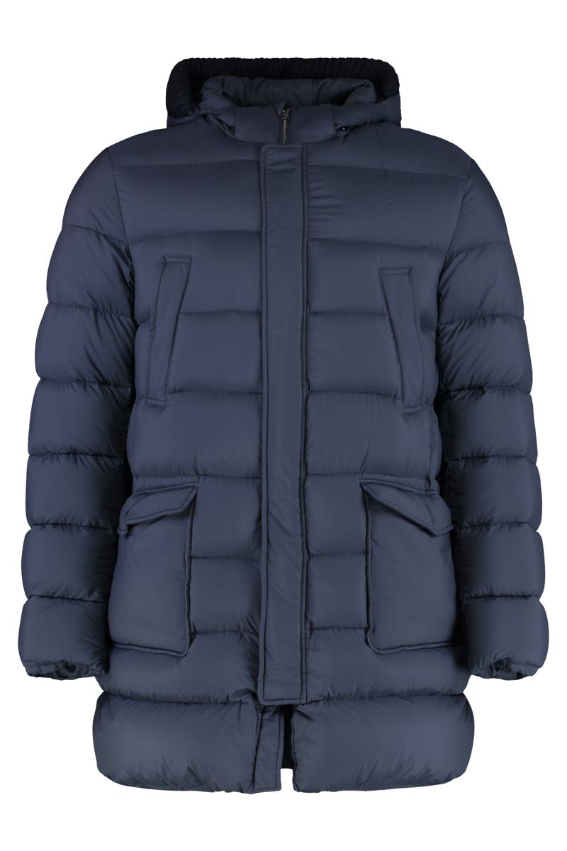 Herno Long Hooded Down Jacket