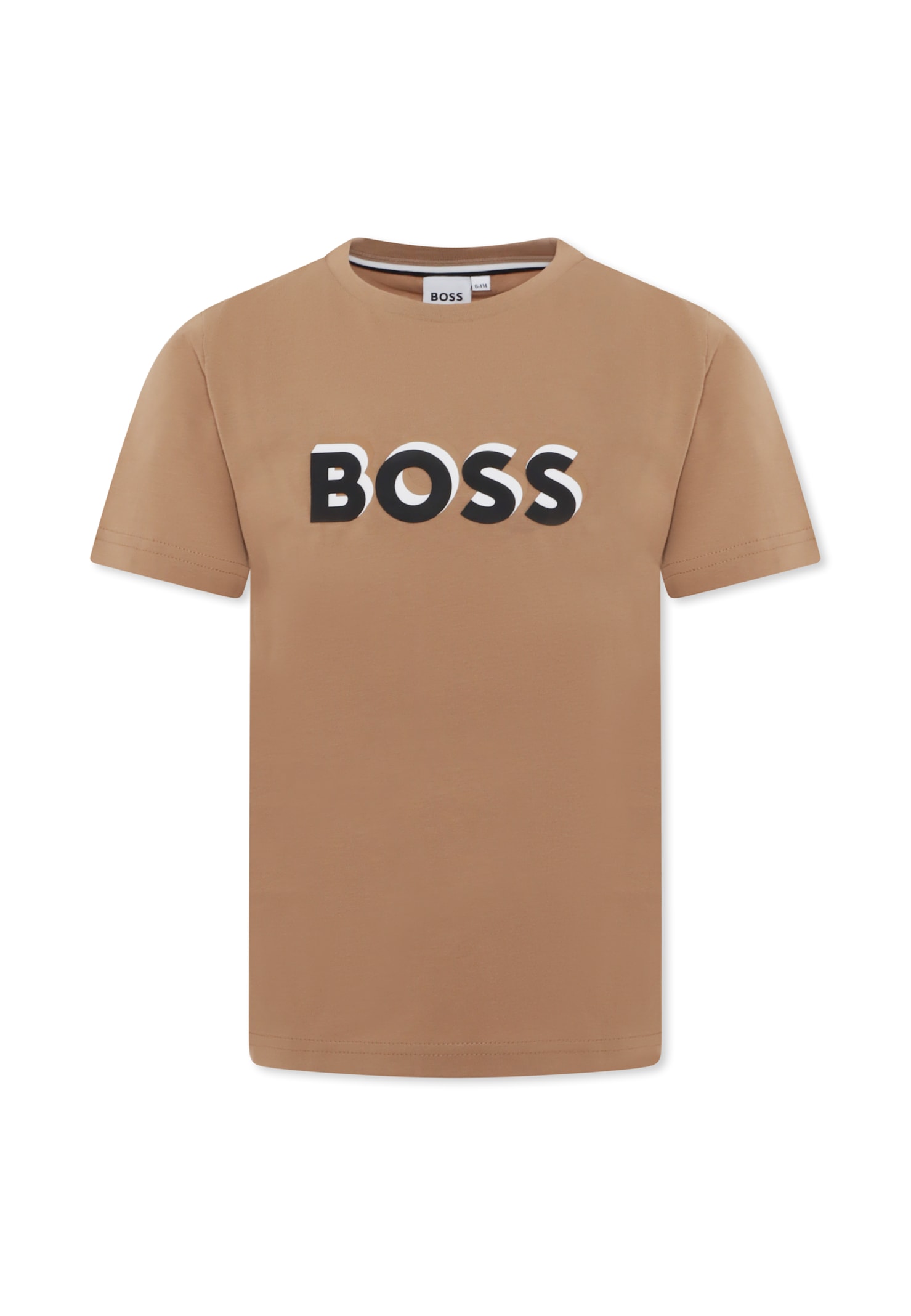 Hugo Boss Brown T-shirt For Boy With Logo