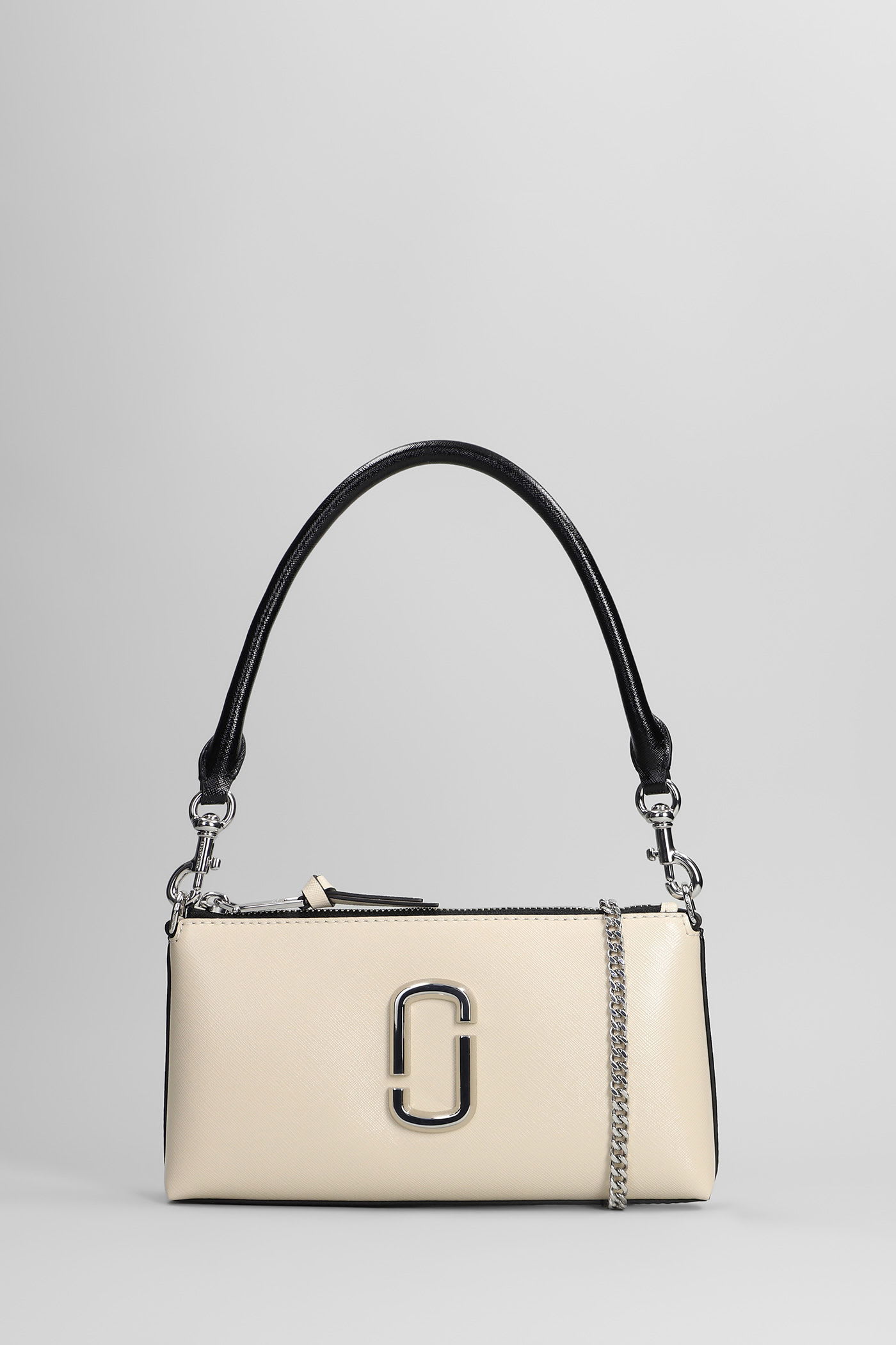 Marc Jacobs The Pochette Shoulder Bag In Beige Leather
