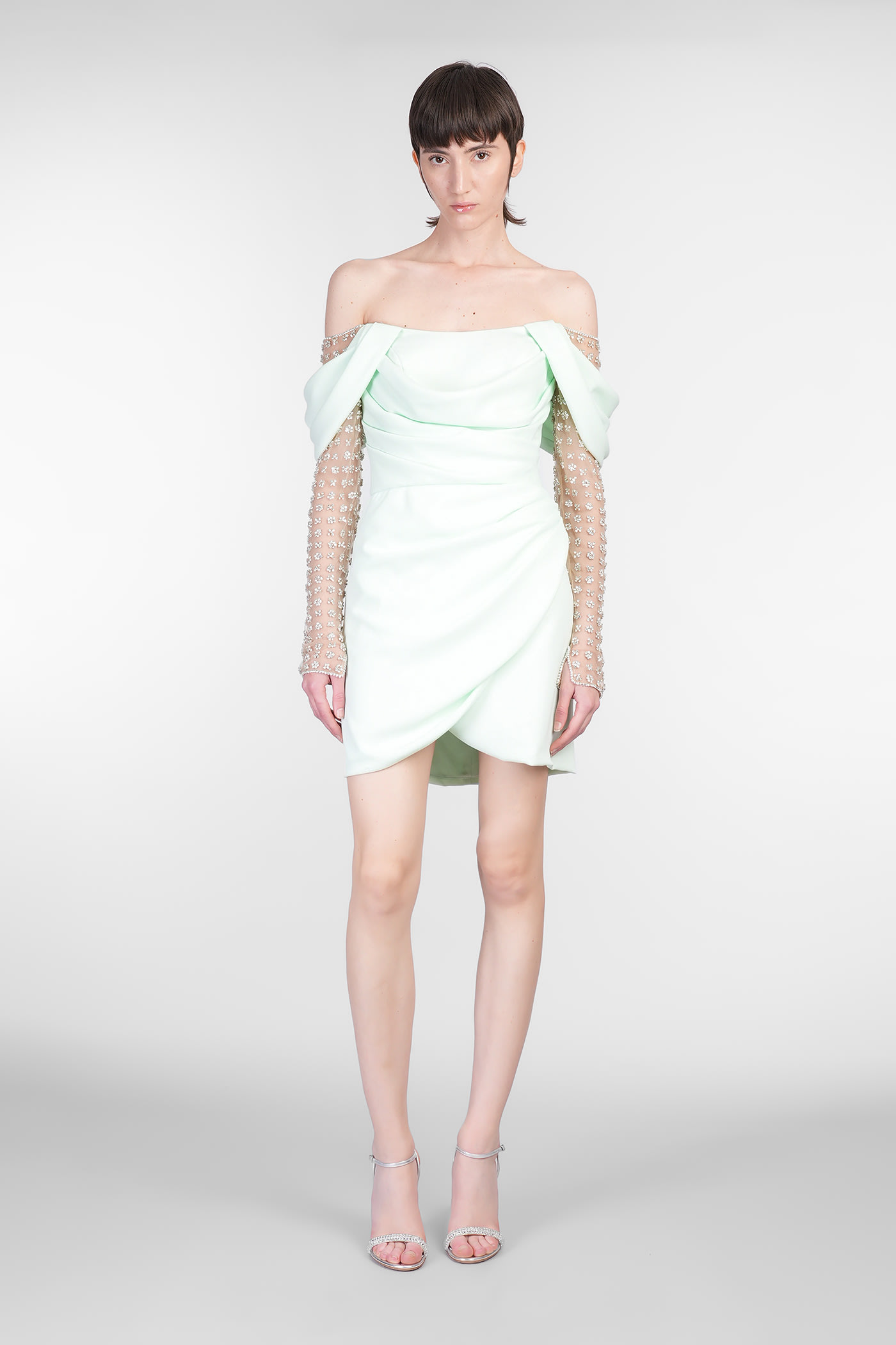 Costarellos Nandi In Green Polyester