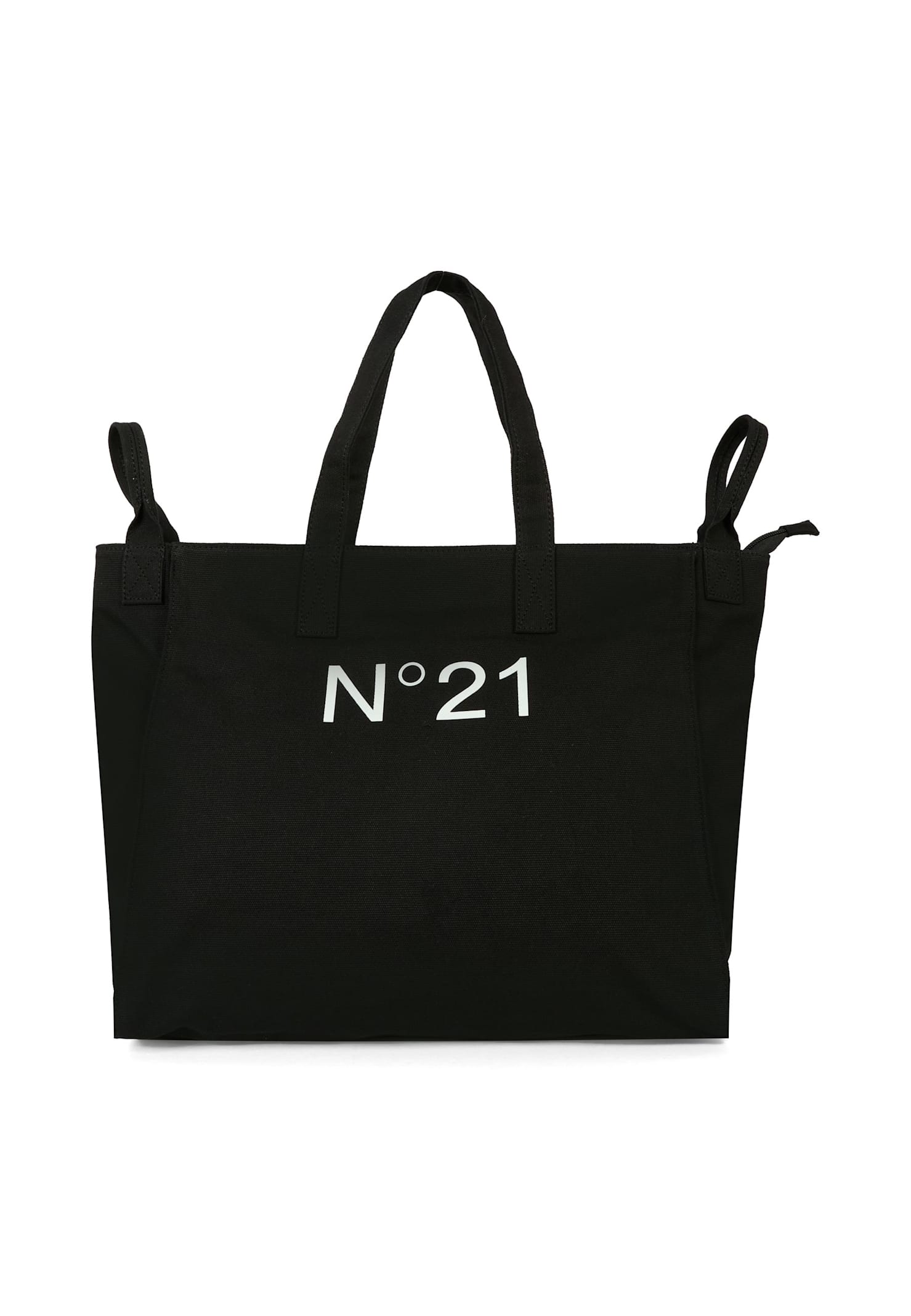 N.21 Black Bag For Girl With Logo