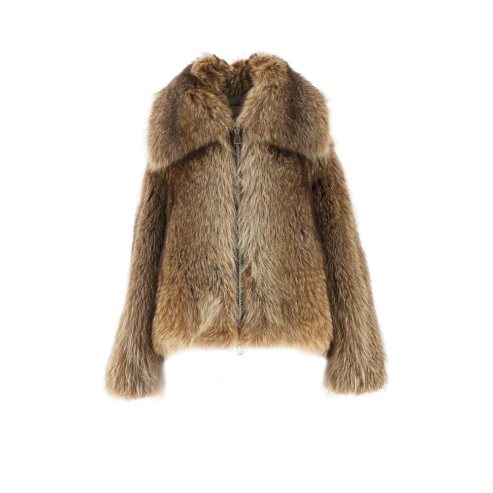 IACOPA Upcycled fur jacket Woman