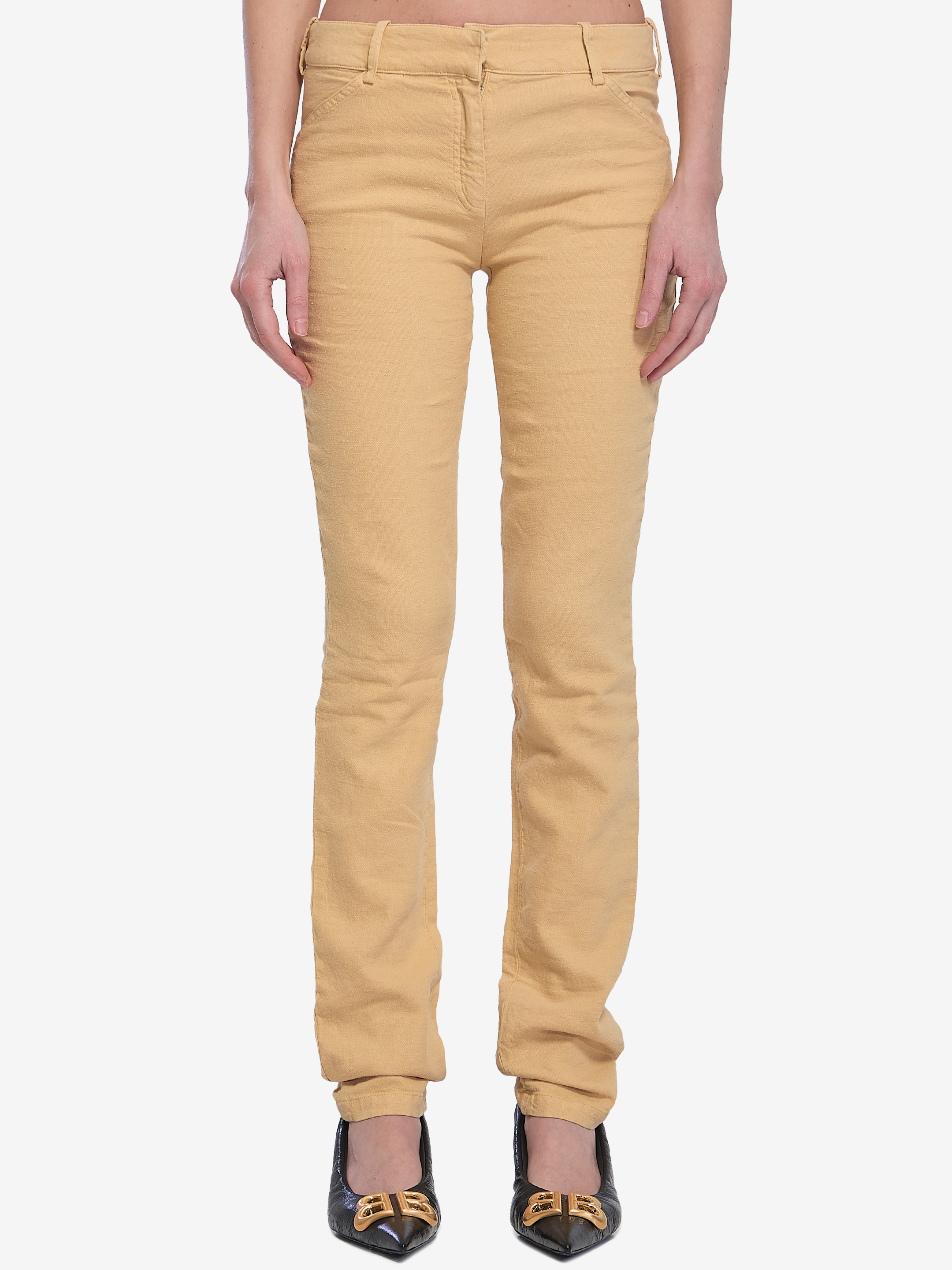 Yellow trousers