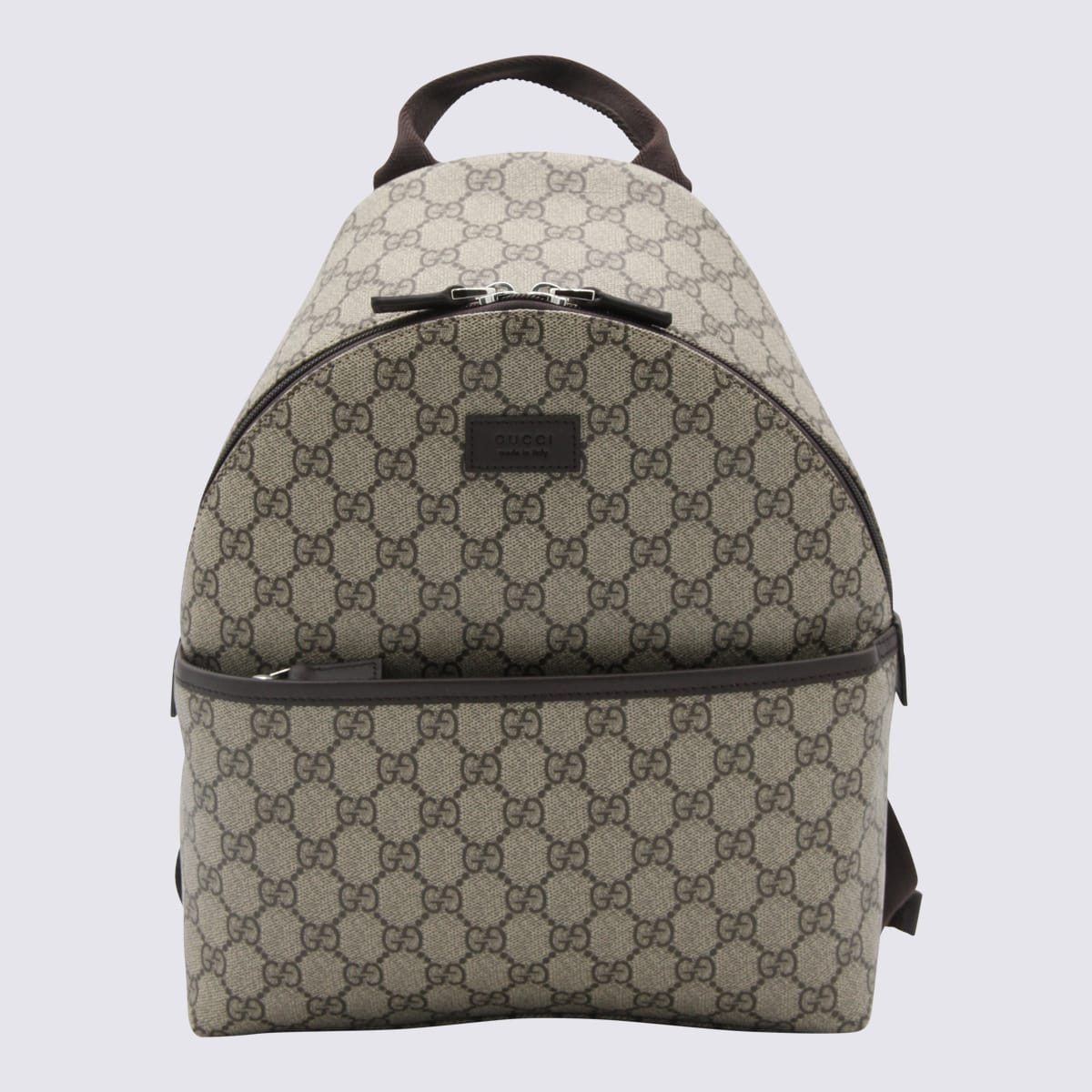 Gucci Beige Leather Backpack