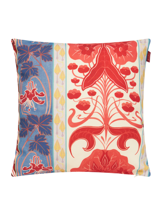 Etro, Coussin Floral Multicolore, Blanc