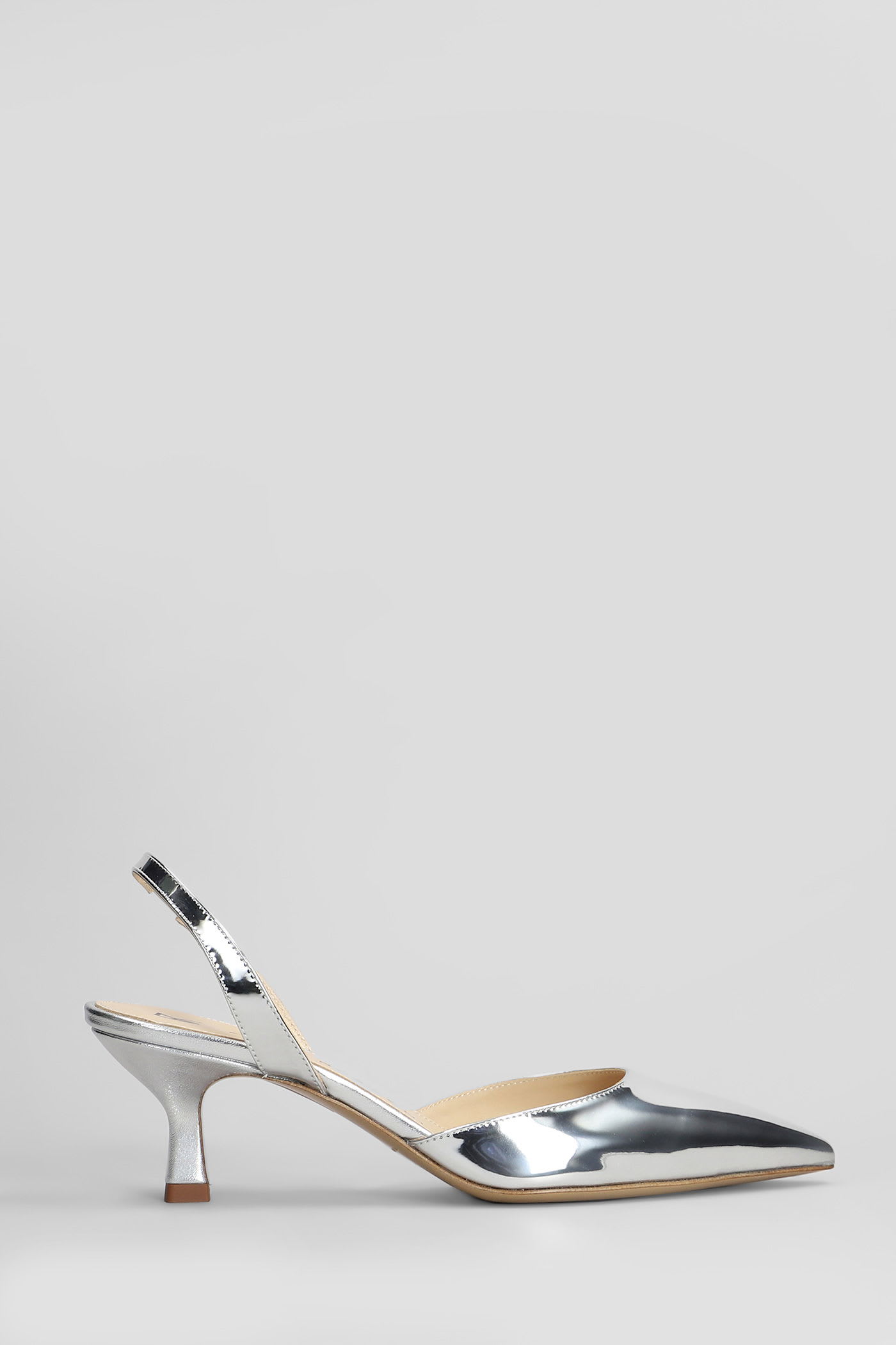 Fabio Rusconi Sandals In Silver Leather
