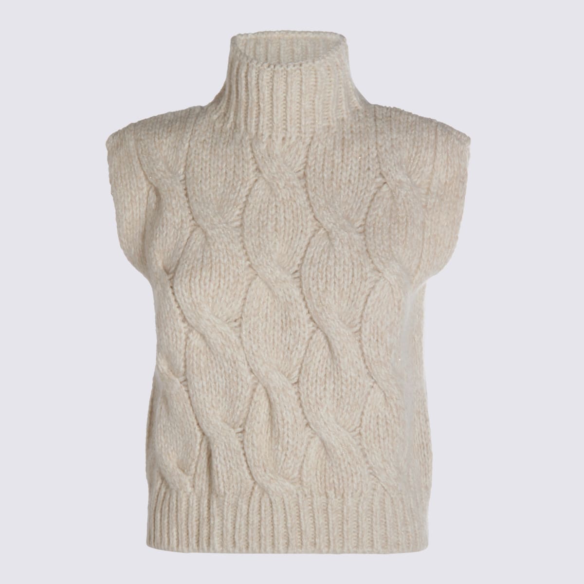 Eleventy Beige Knitwear