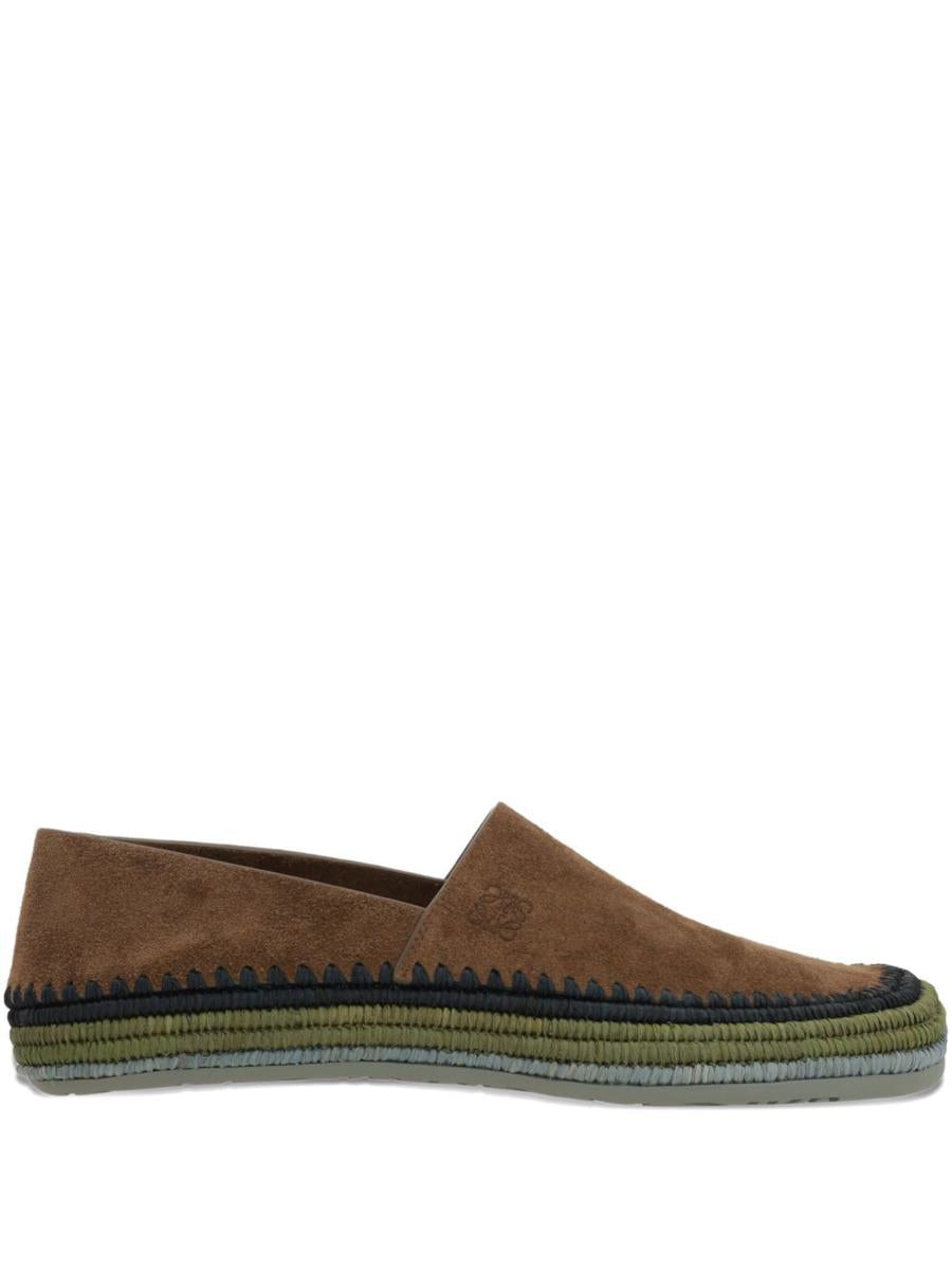 Loewe x Paula's Ibiza Rio Suede Espadrilles