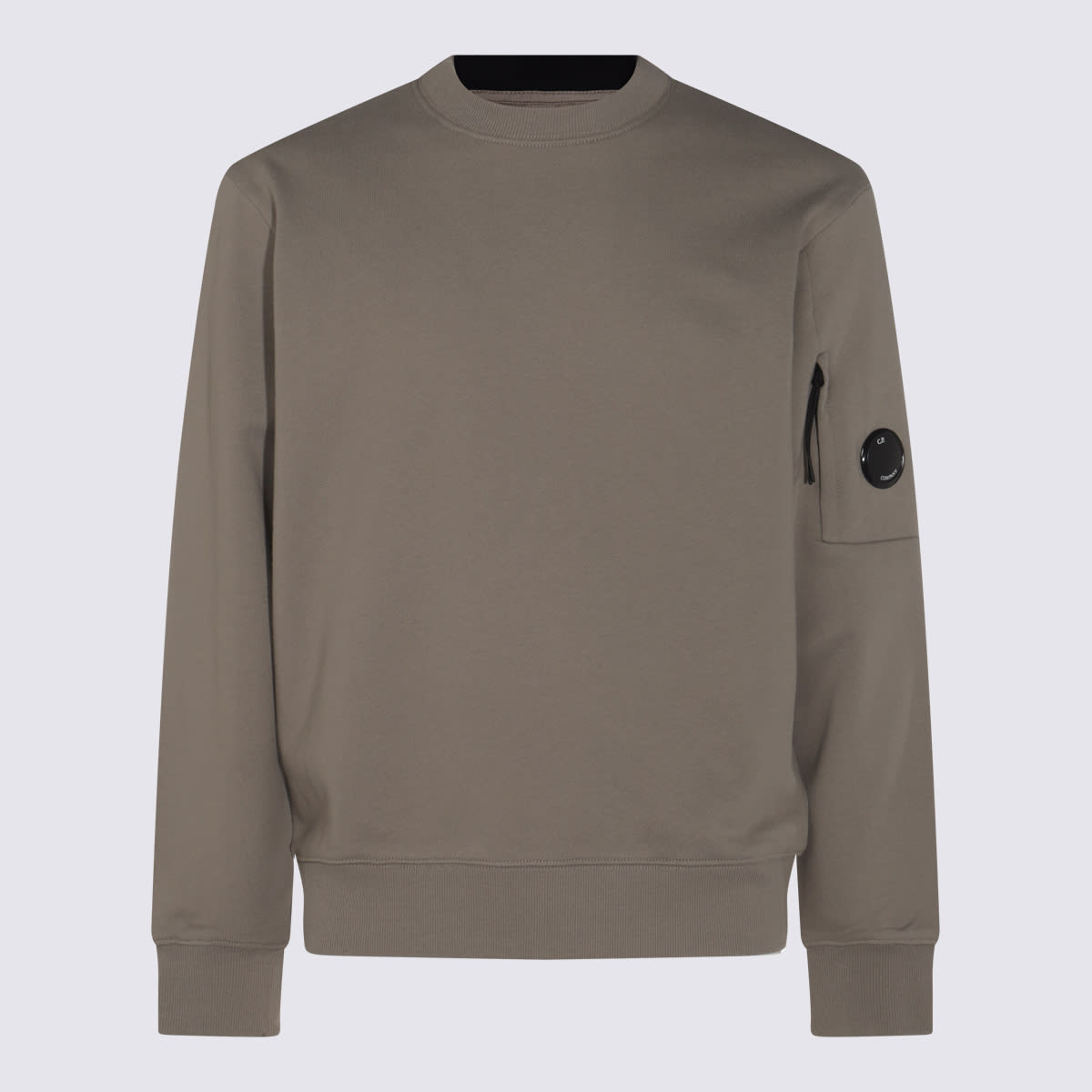 C. P. Company Grey Cotton Sweatshirt