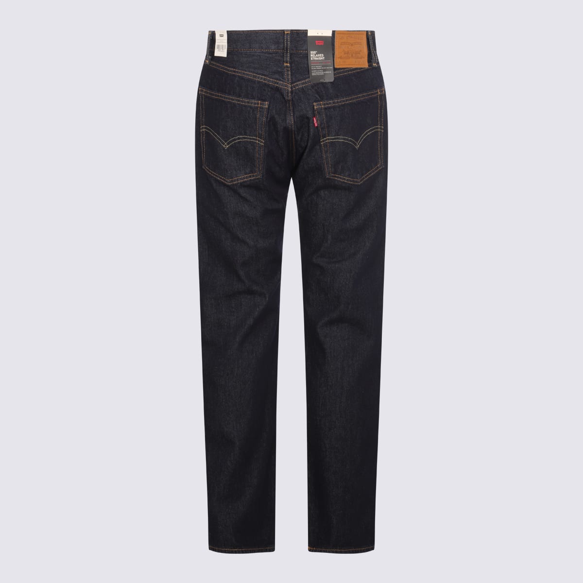 Levi's Dark Blue 555 Relaxed Jeans