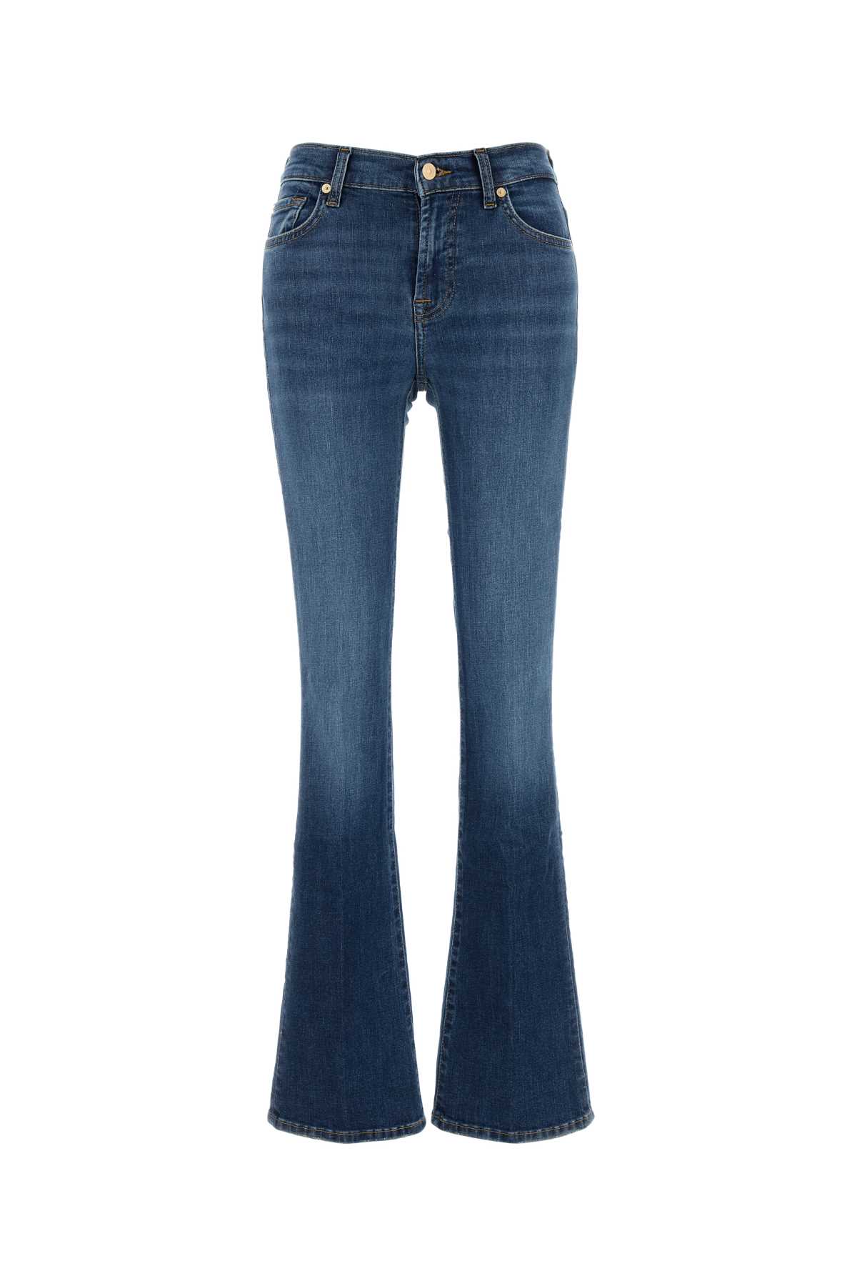 7 For All Mankind Stretch Denim Bootcut Jeans