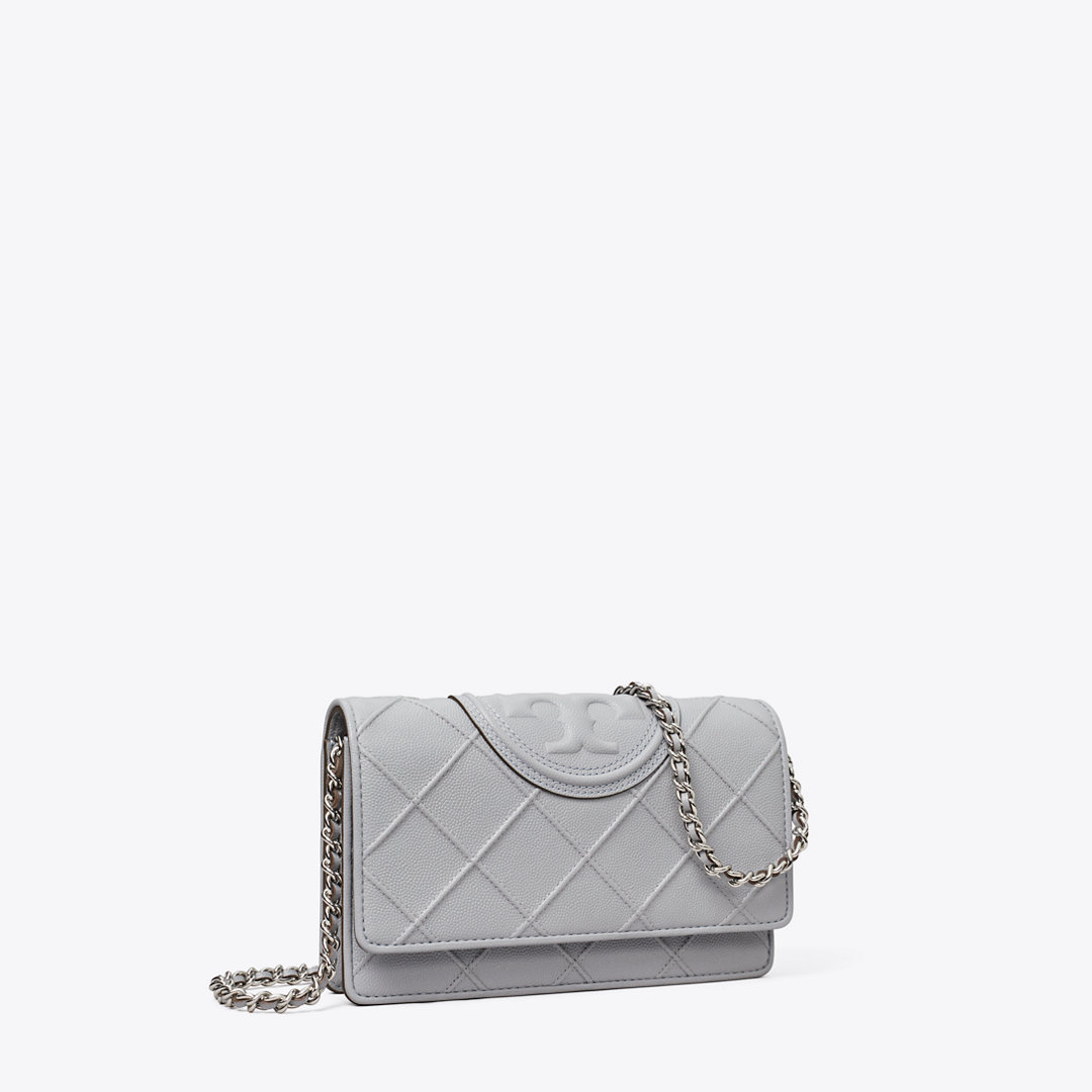 Tory Burch Fleming Soft Polished-Grain Crossbody